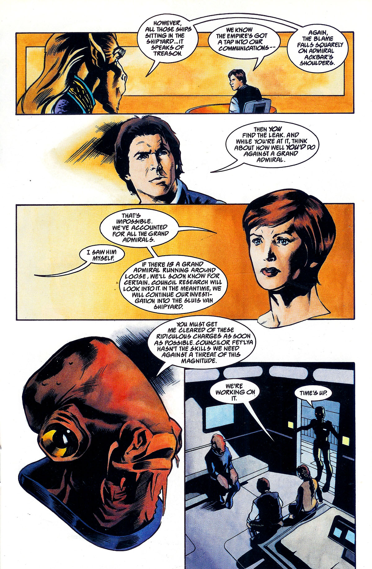 Read online Star Wars: Dark Force Rising comic -  Issue #1 - 17