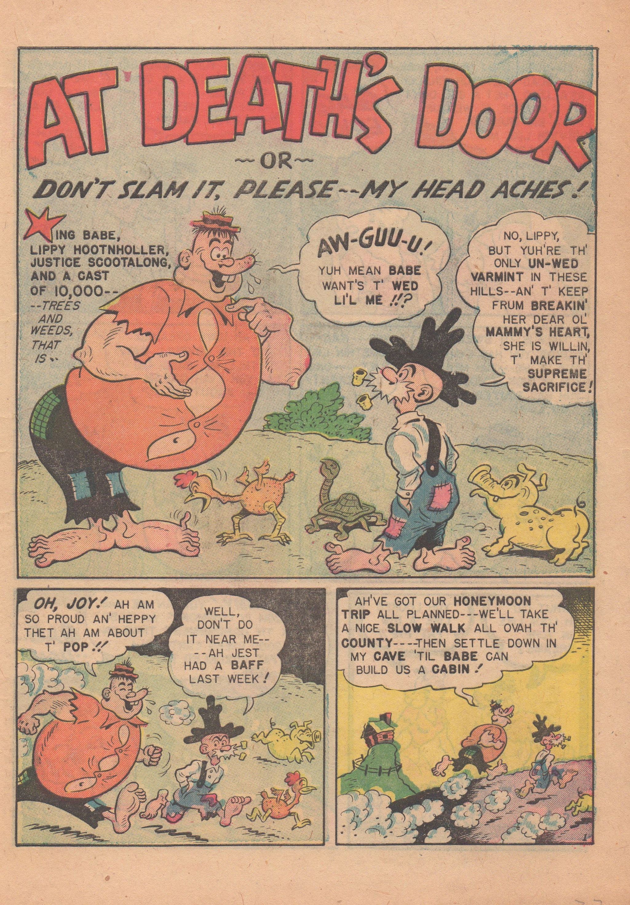 Read online Babe (1948) comic -  Issue #5 - 27