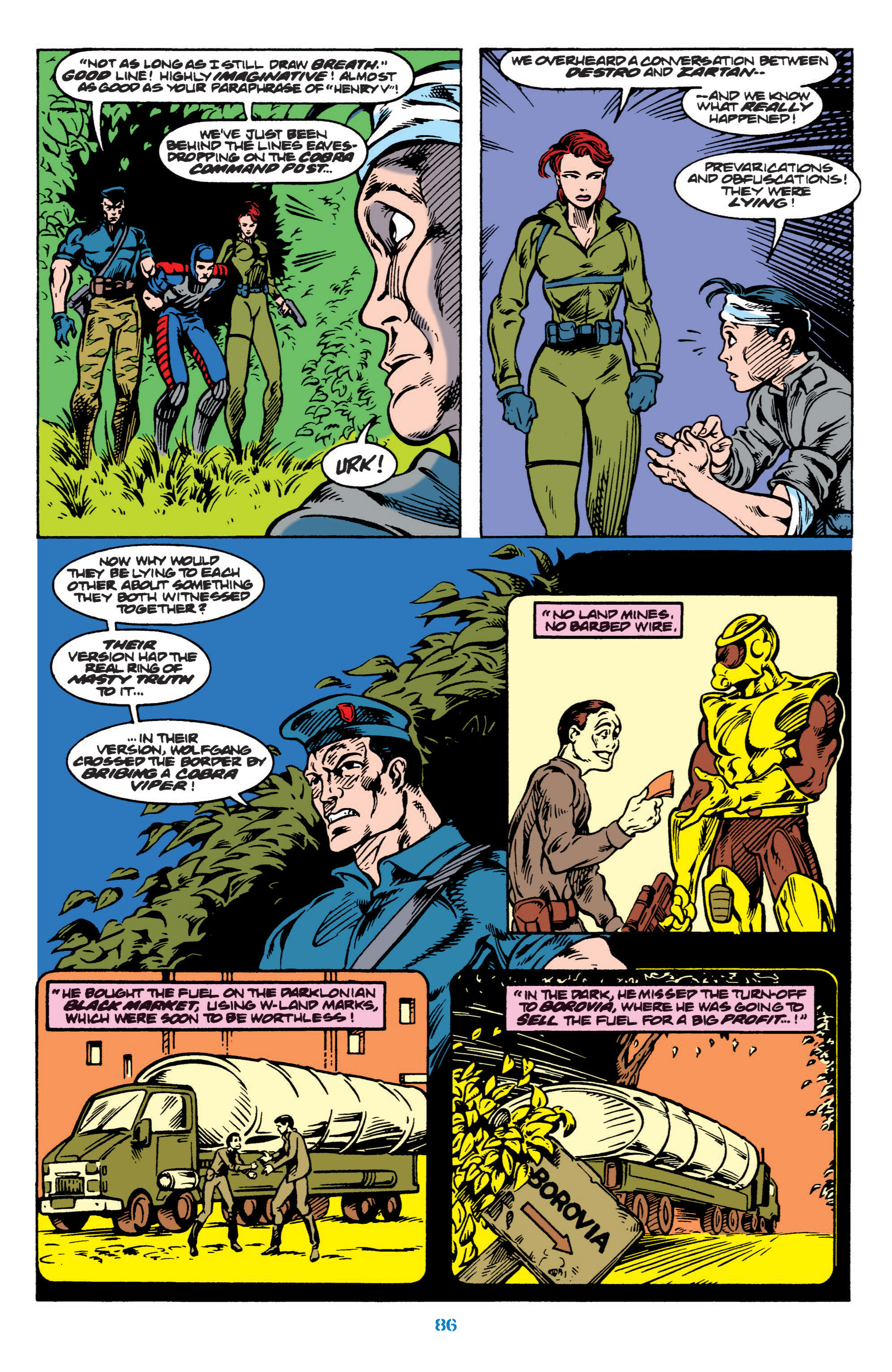 Read online Classic G.I. Joe comic -  Issue # TPB 15 (Part 1) - 85