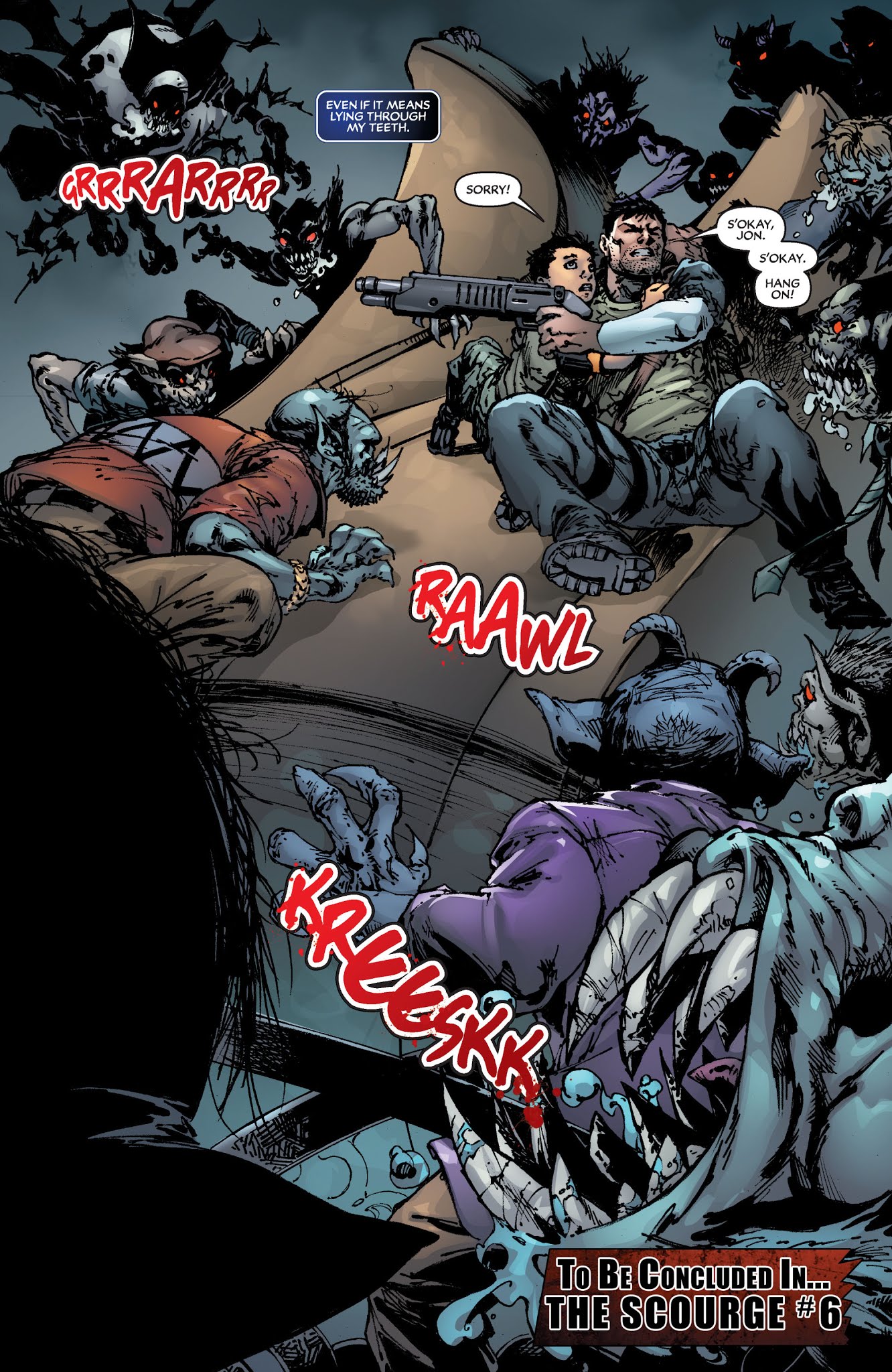 Read online The Scourge comic -  Issue #5 - 23