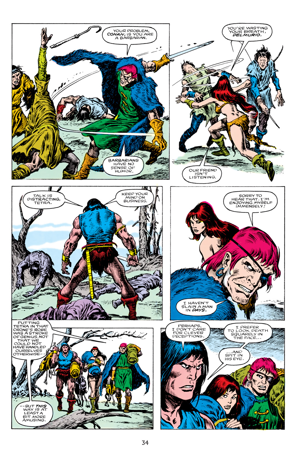 Read online The Chronicles of Conan comic -  Issue # TPB 23 (Part 1) - 35