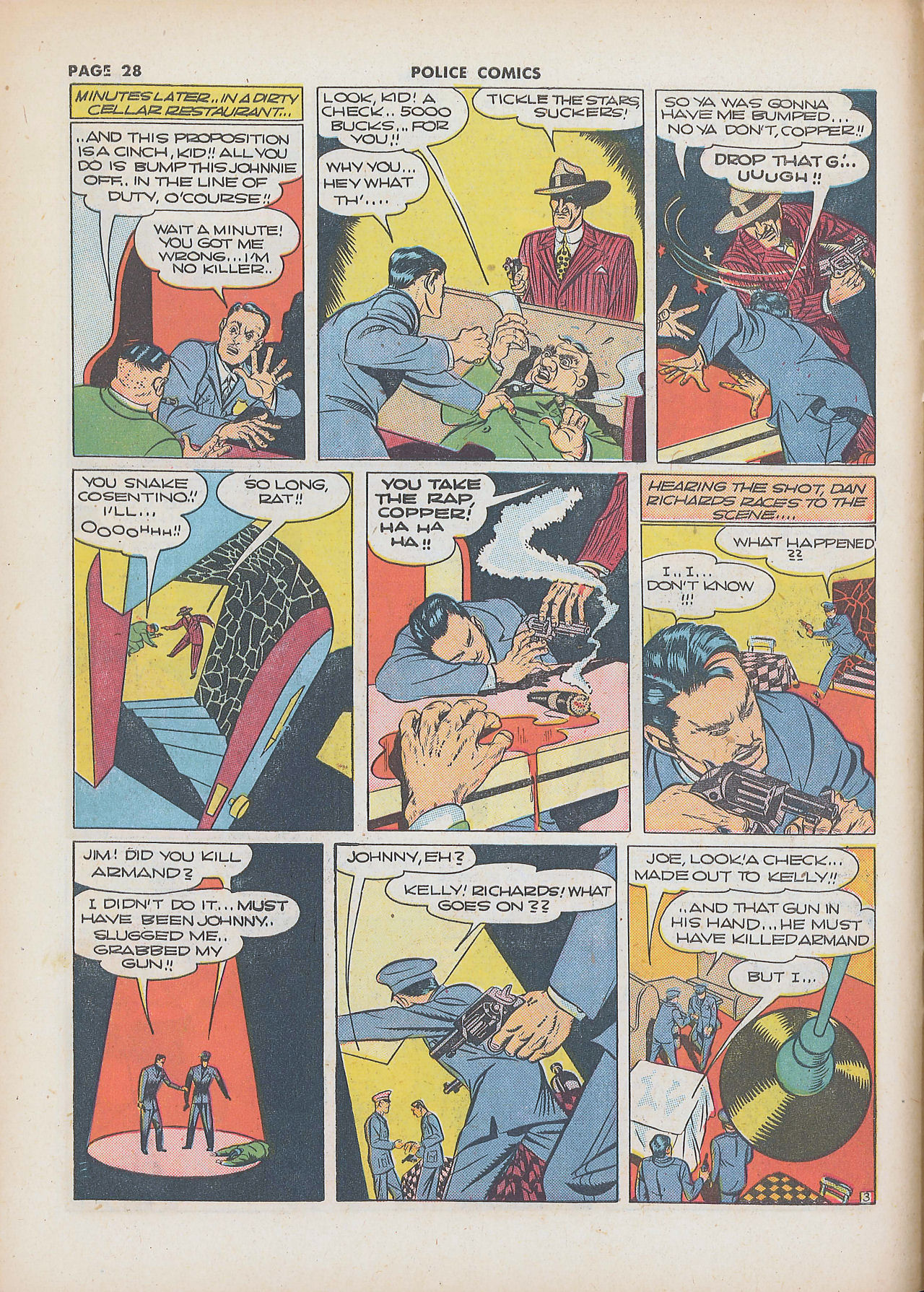 Read online Police Comics comic -  Issue #8 - 32