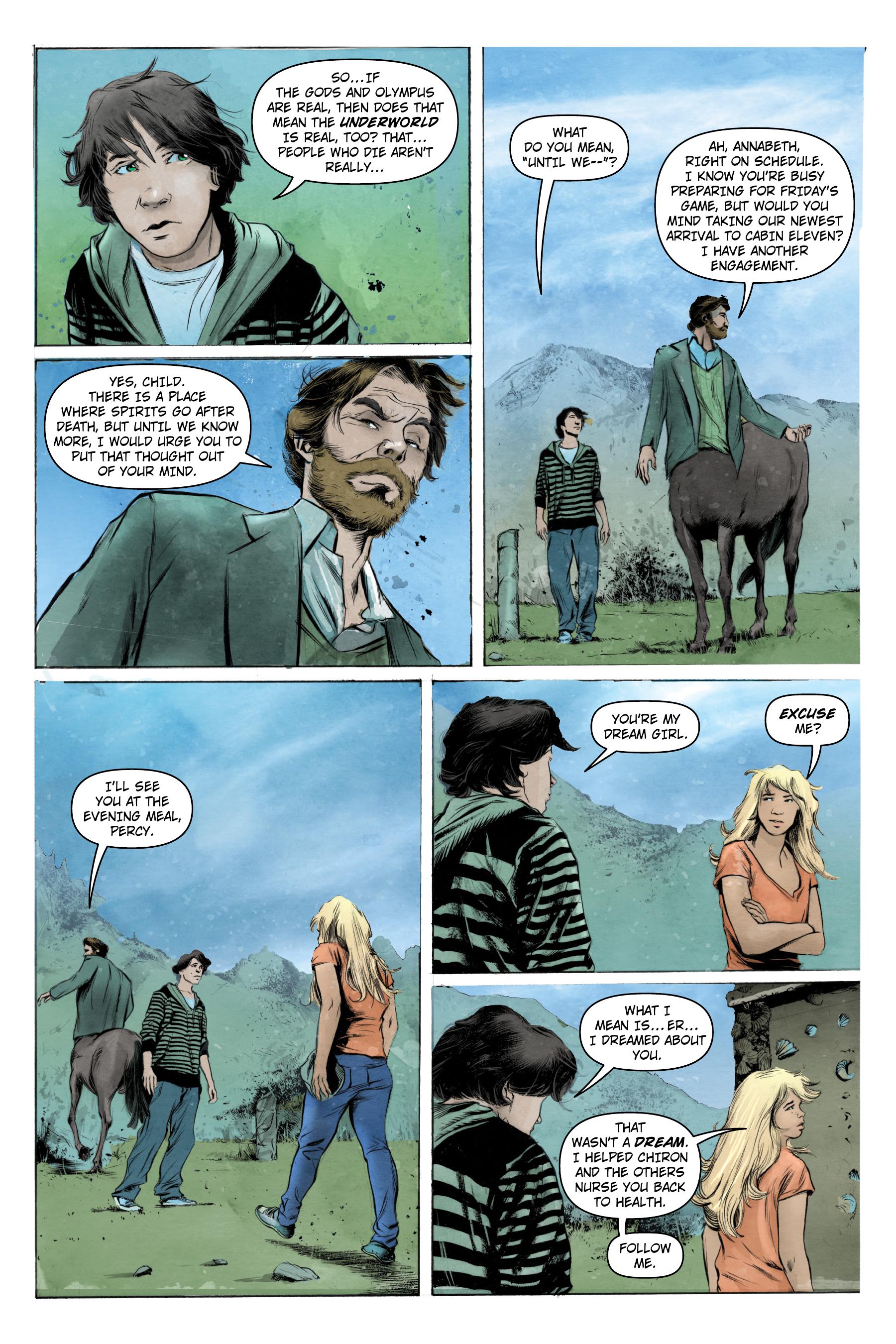 Read online Percy Jackson and the Olympians comic -  Issue # TBP 1 - 34