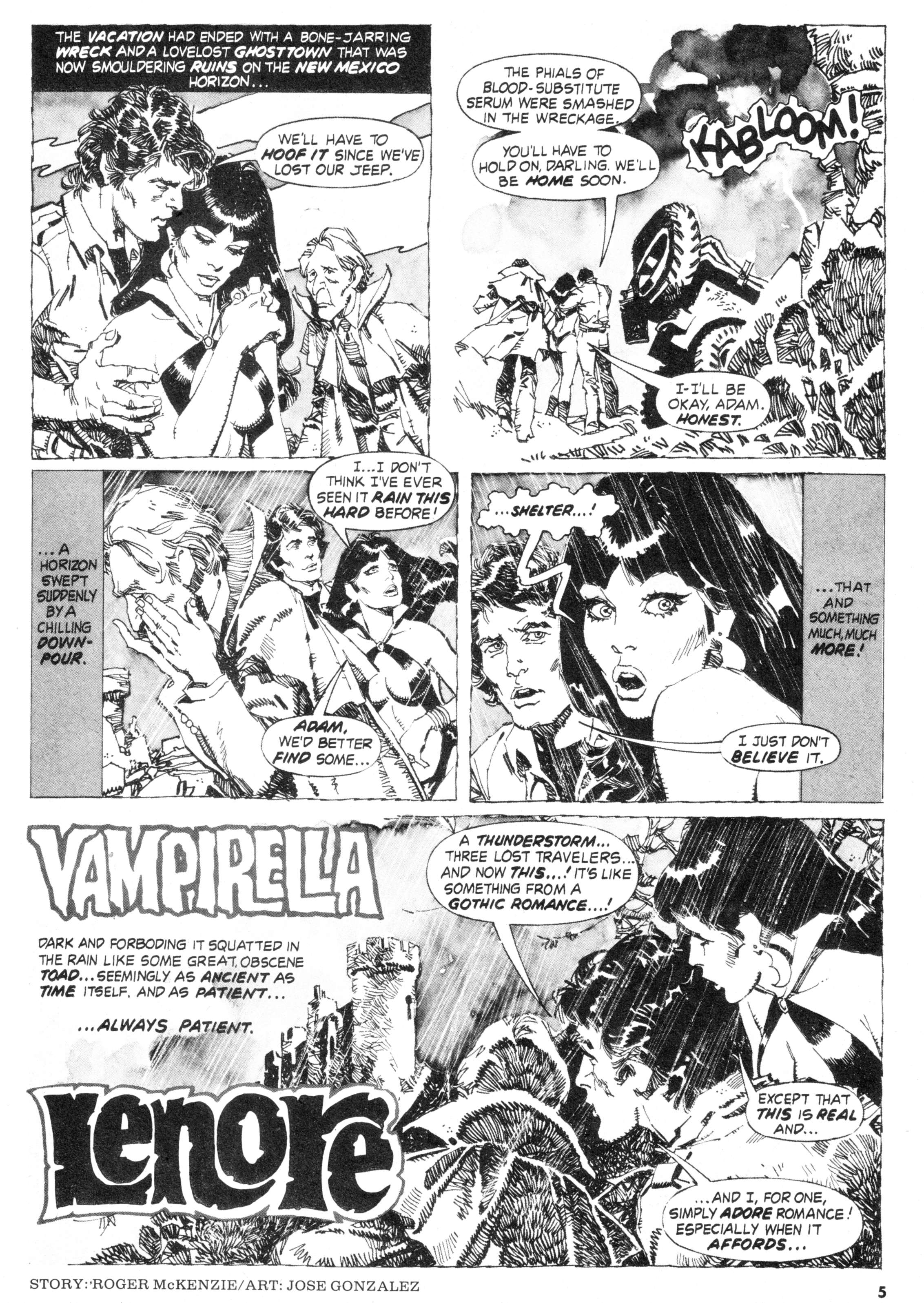 Read online Vampirella (1969) comic -  Issue #58 - 5