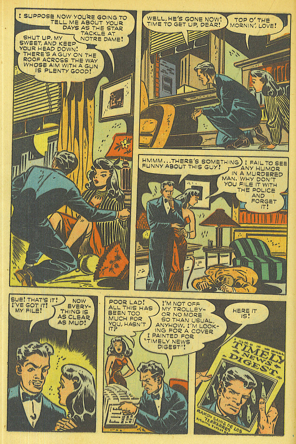 Read online Super-Mystery Comics comic -  Issue #32 - 20