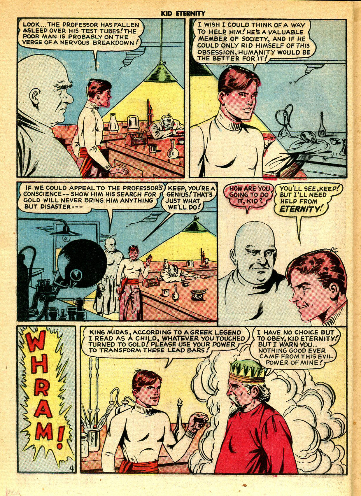 Read online Kid Eternity (1946) comic -  Issue #14 - 18