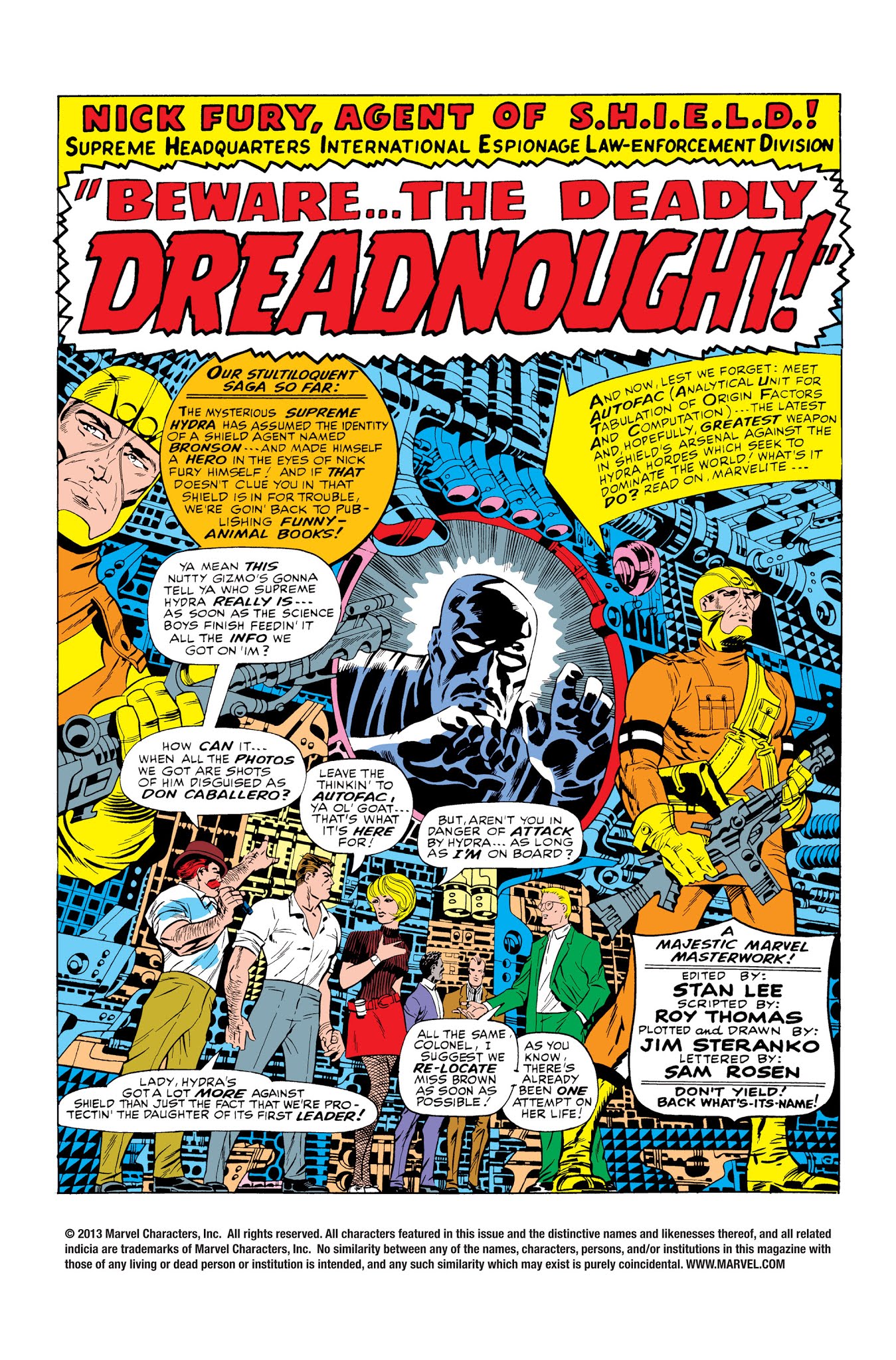 Read online S.H.I.E.L.D. by Steranko: The Complete Collection comic -  Issue # TPB (Part 1) - 73