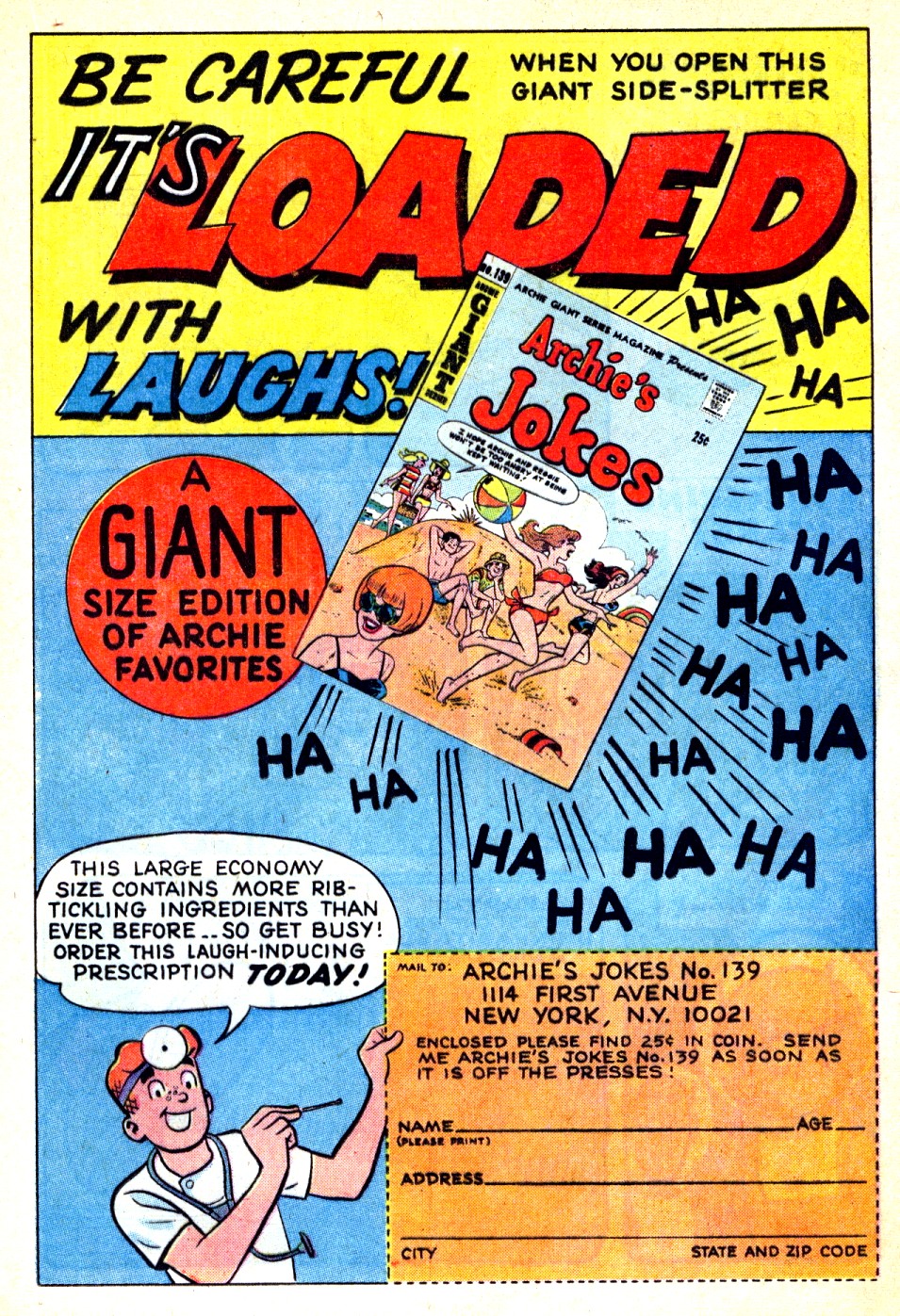 Read online Archie's Madhouse comic -  Issue #48 - 17