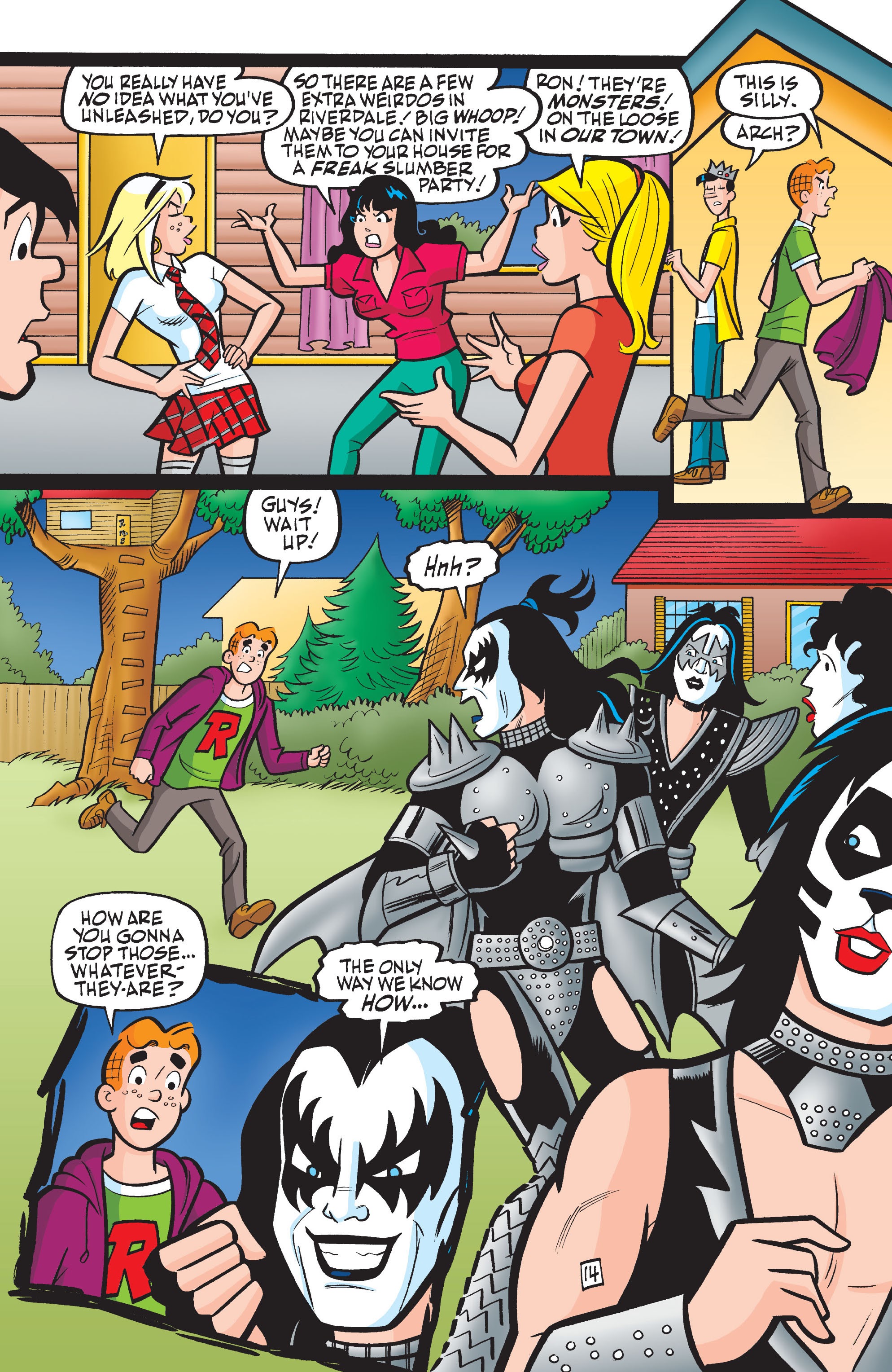 Read online Archie Meets KISS: Collector's Edition comic -  Issue # TPB (Part 1) - 22