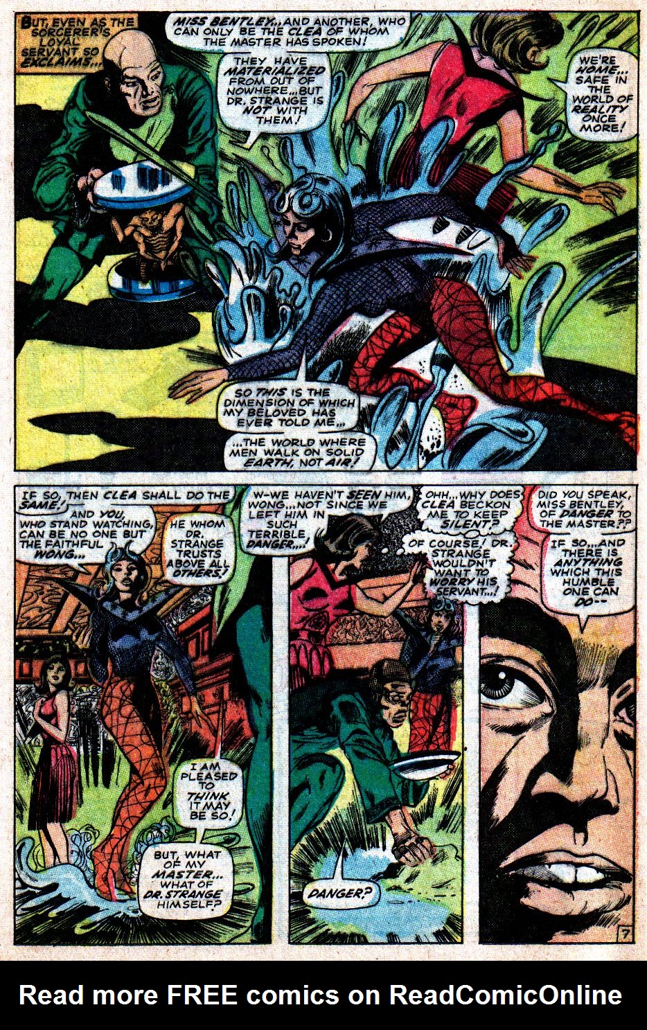 Read online Marvel Masterworks: Doctor Strange comic -  Issue # TPB 3 - 93