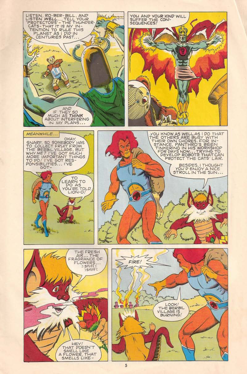 Read online ThunderCats (1987) comic -  Issue #17 - 5