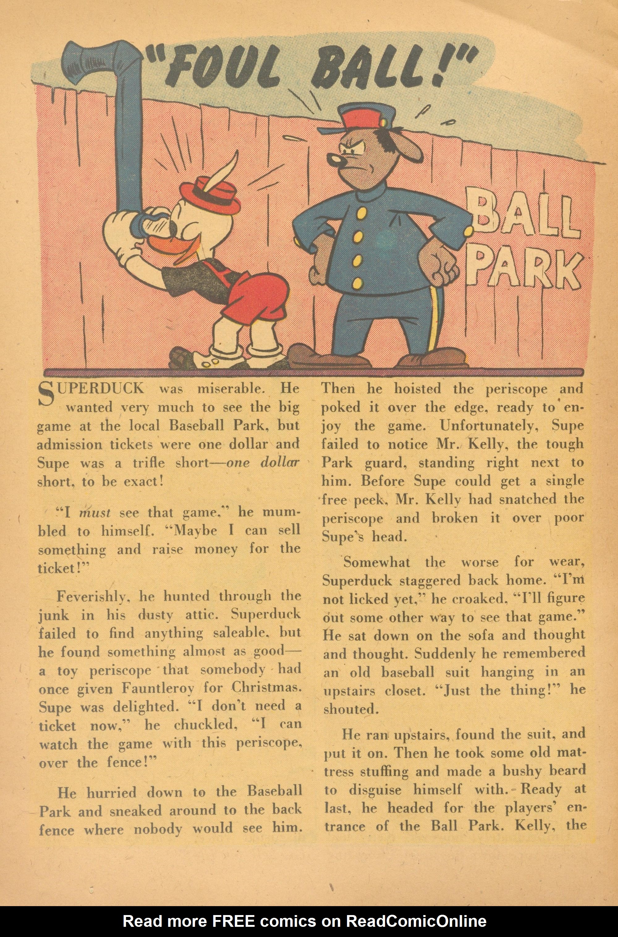 Read online Super Duck Comics comic -  Issue #59 - 26