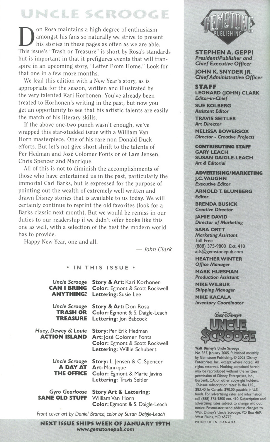 Read online Uncle Scrooge (1953) comic -  Issue #337 - 2