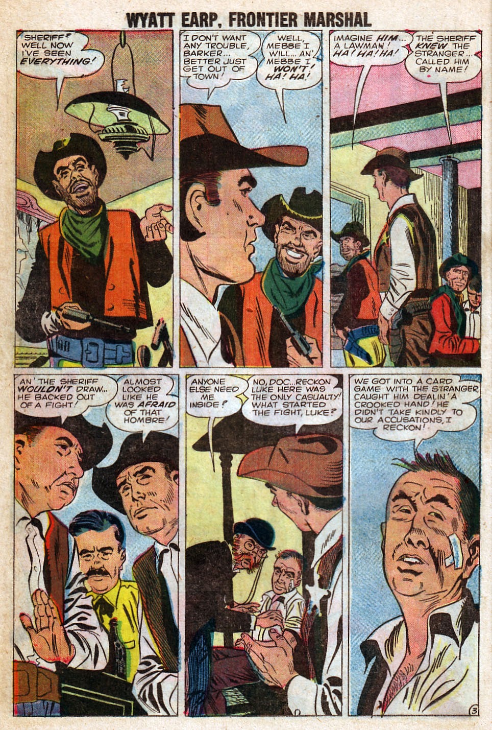 Read online Wyatt Earp Frontier Marshal comic -  Issue #21 - 23