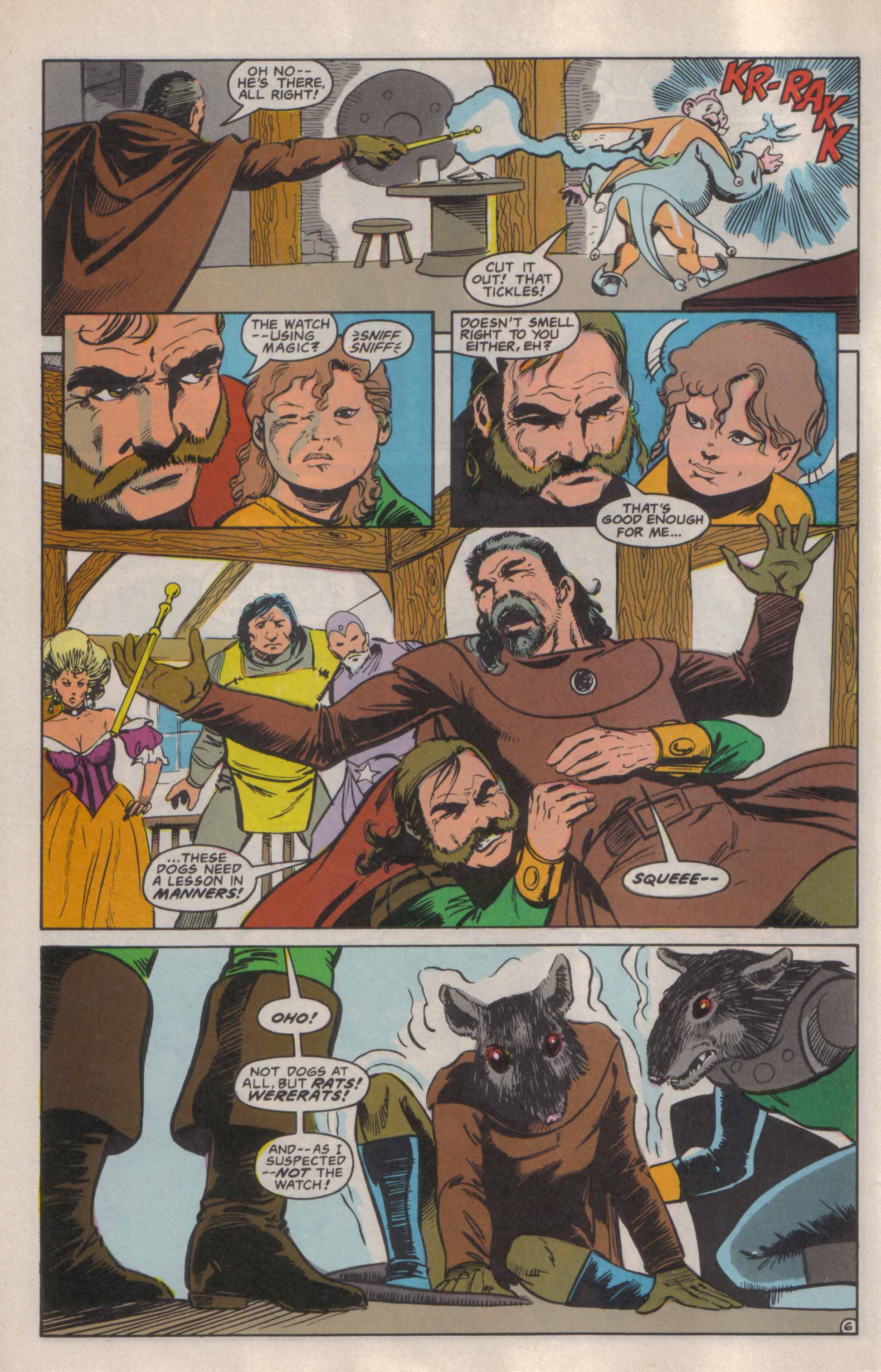 Read online Advanced Dungeons & Dragons comic -  Issue #6 - 7