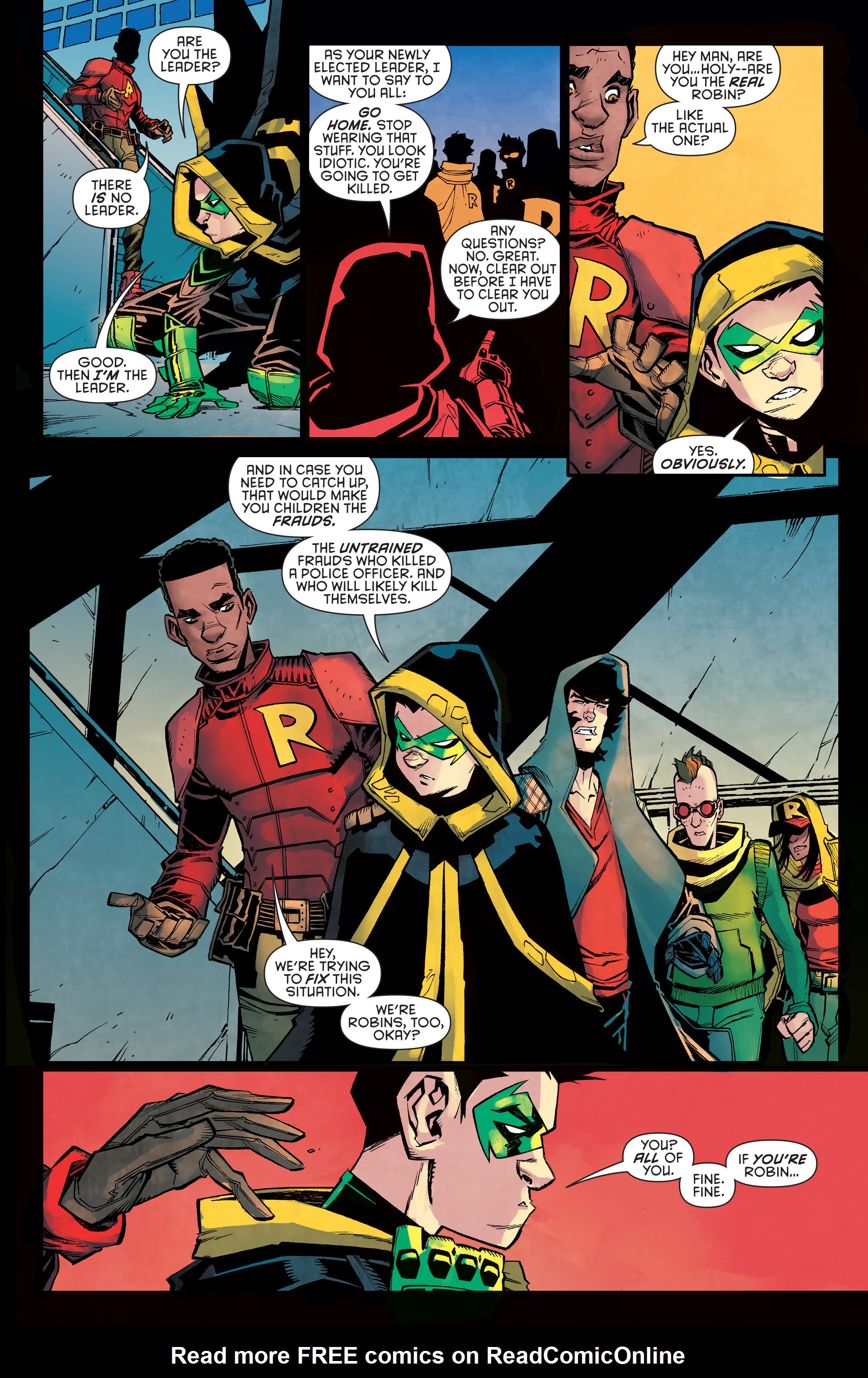 Read online Robin War comic -  Issue #1 - 24