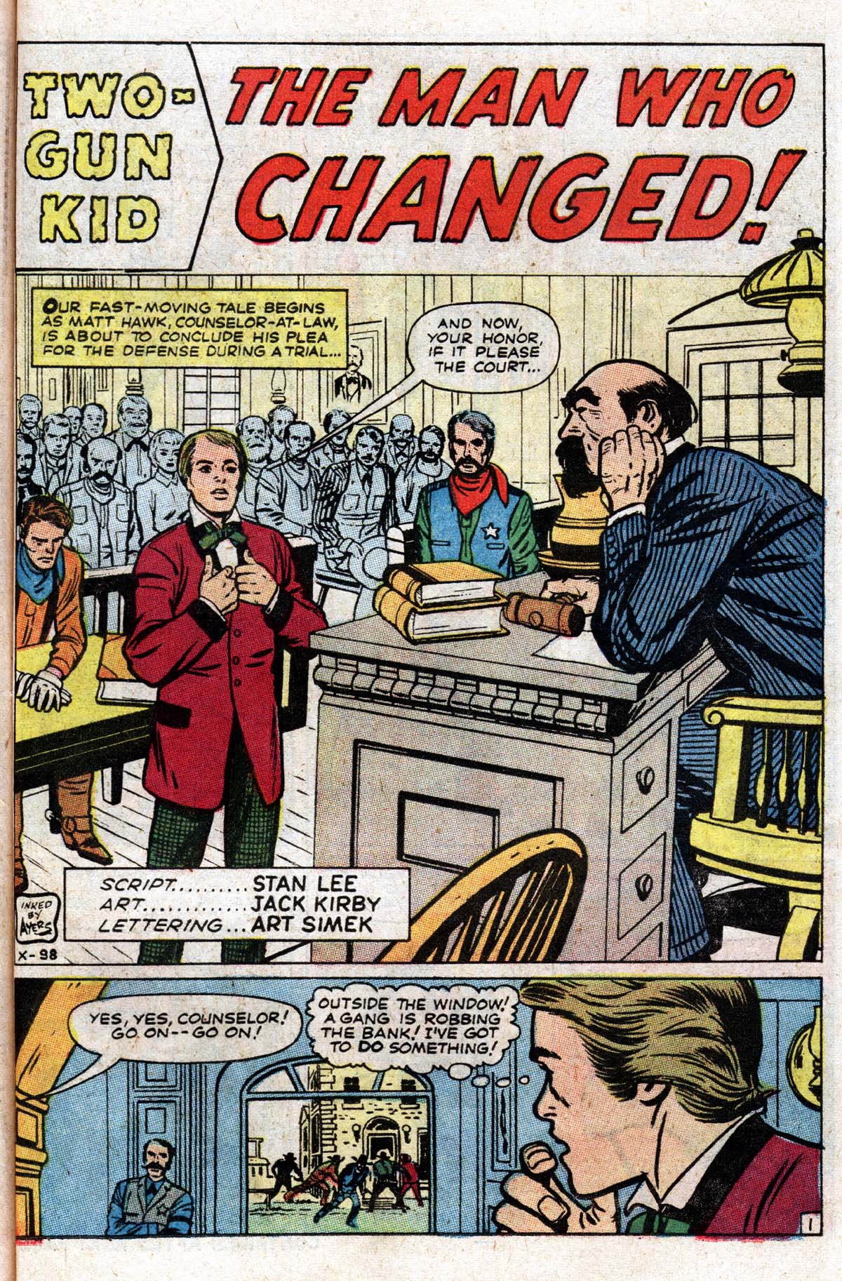 Read online The Mighty Marvel Western comic -  Issue #1 - 37