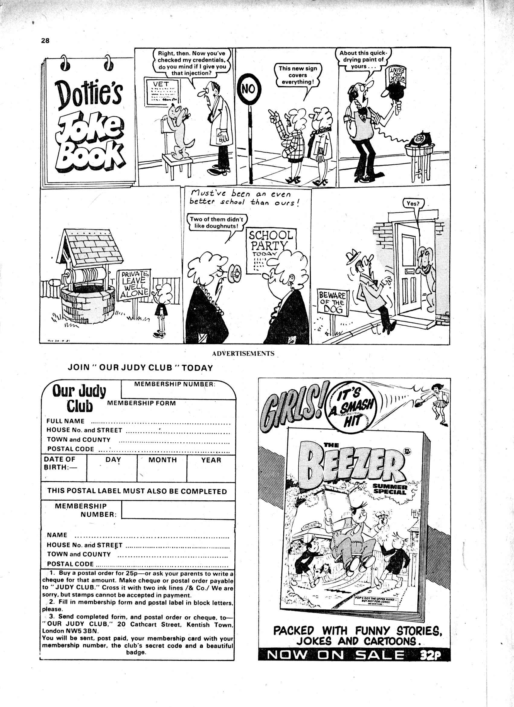 Read online Judy comic -  Issue #1116 - 28