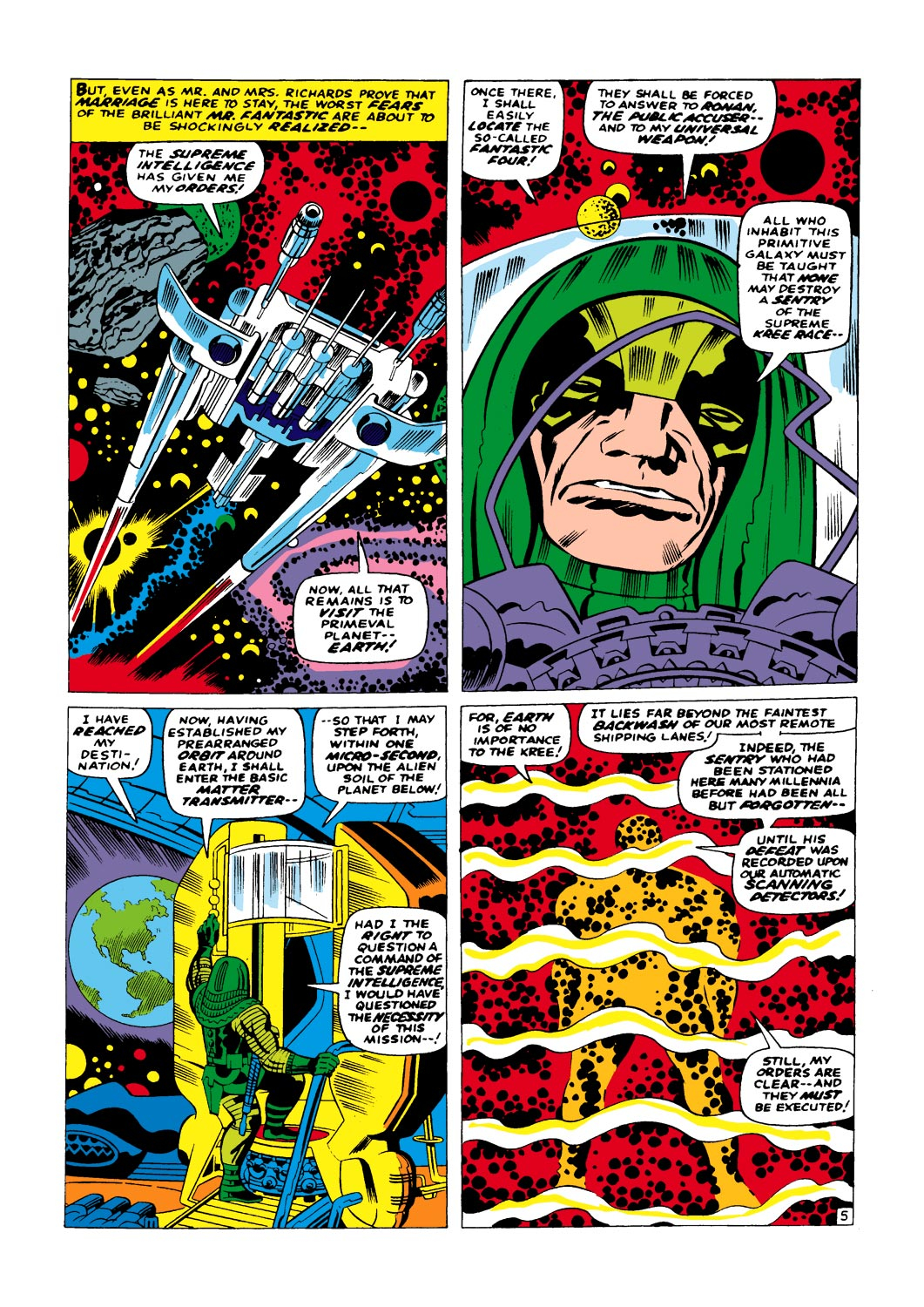 Read online Fantastic Four (1961) comic -  Issue #65 - 6