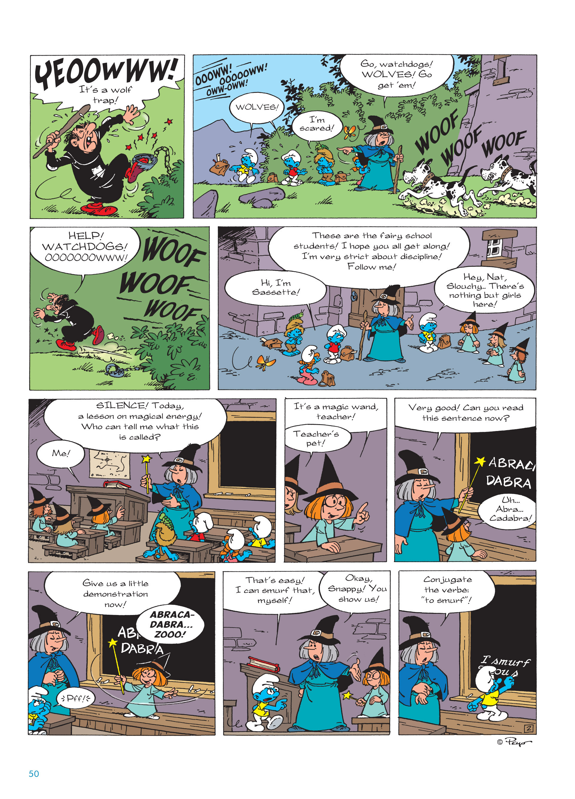 Read online The Smurfs comic -  Issue #21 - 50