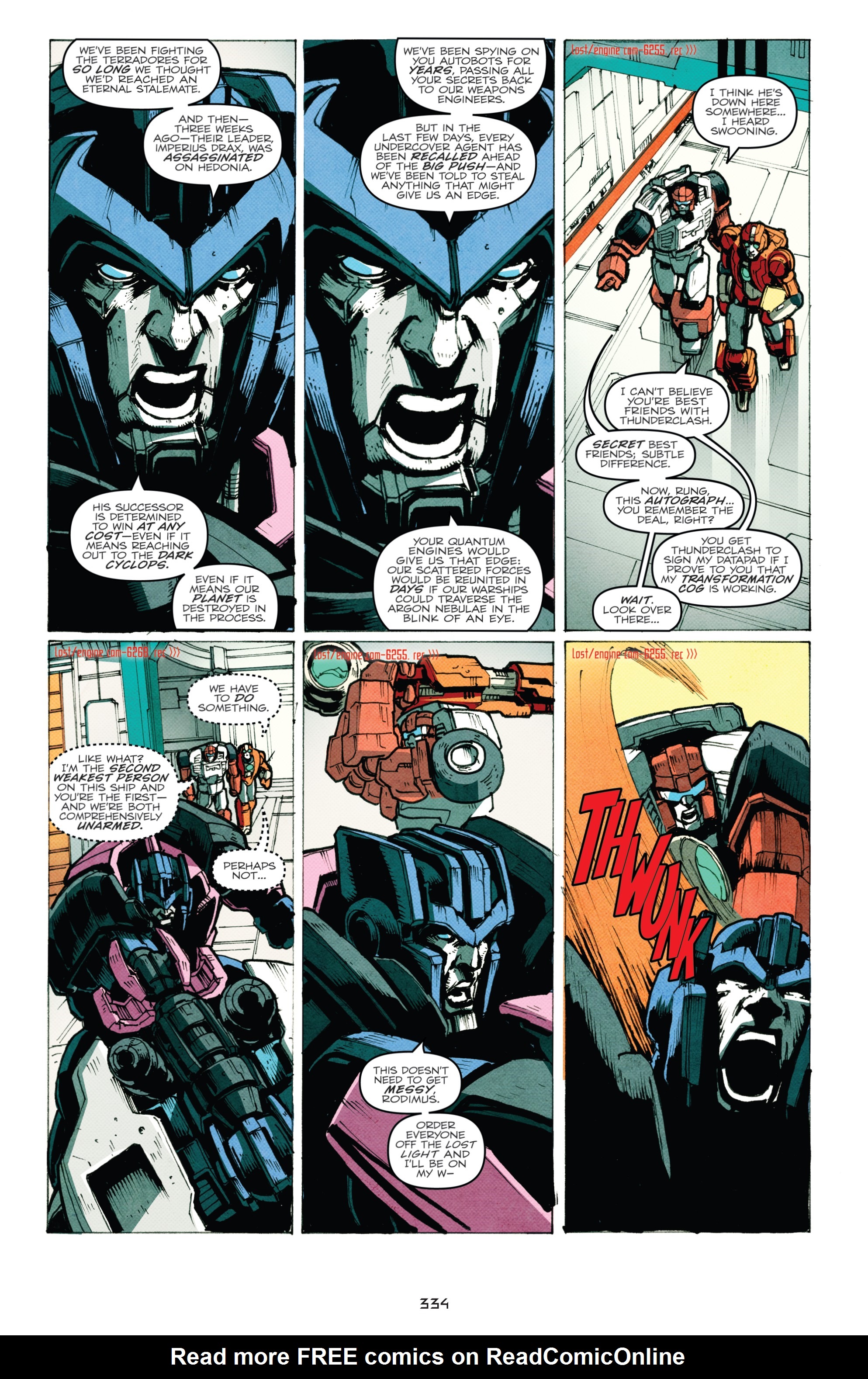 Read online Transformers: The IDW Collection Phase Two comic -  Issue # TPB 5 (Part 3) - 133
