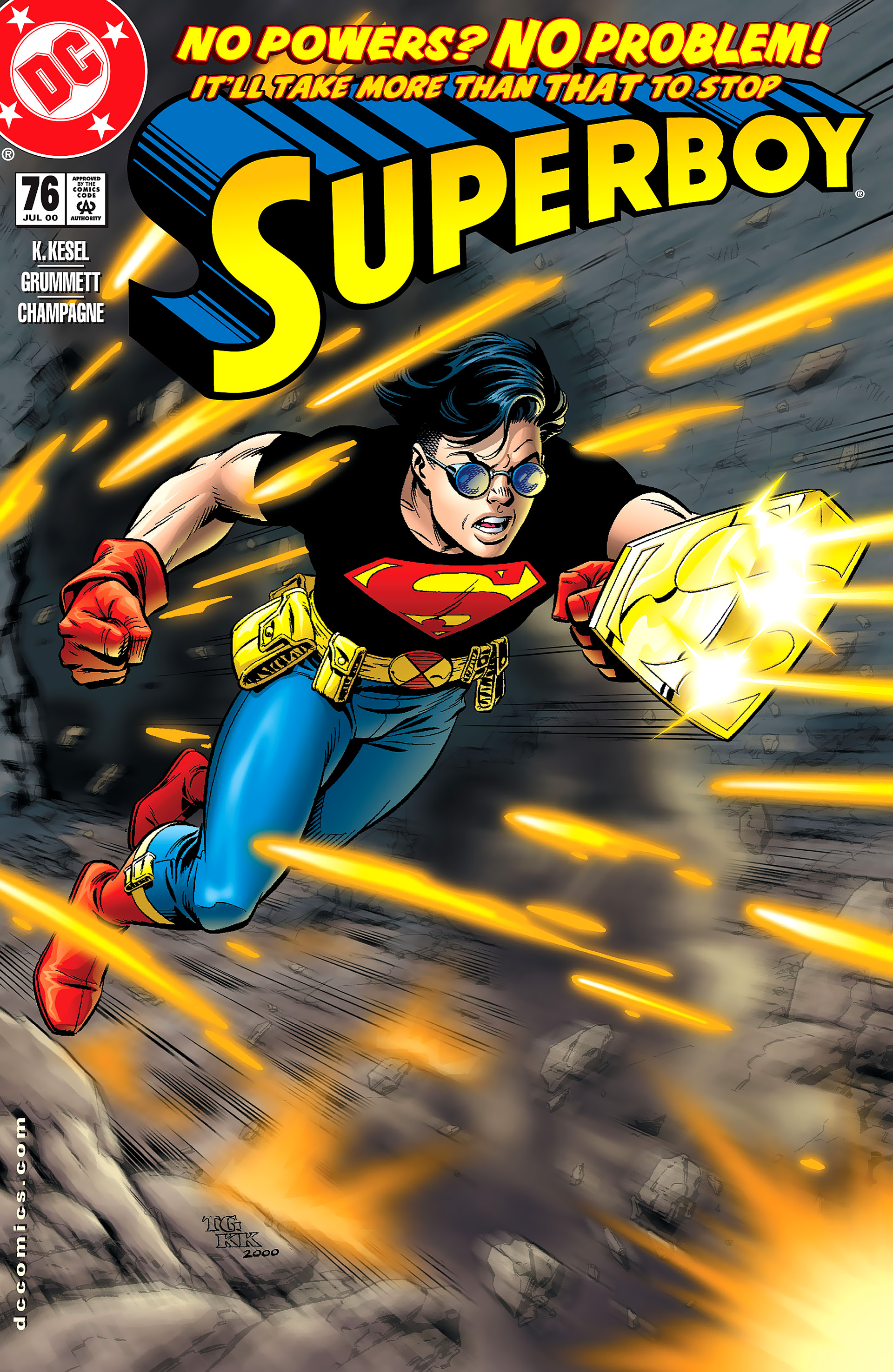 Read online Superboy (1994) comic -  Issue #76 - 1