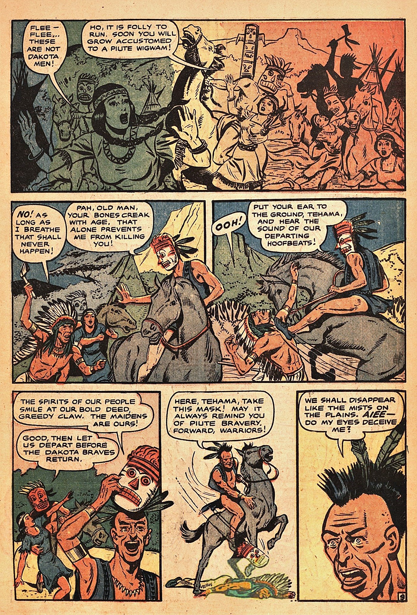 Read online Firehair (1951) comic -  Issue #8 - 11