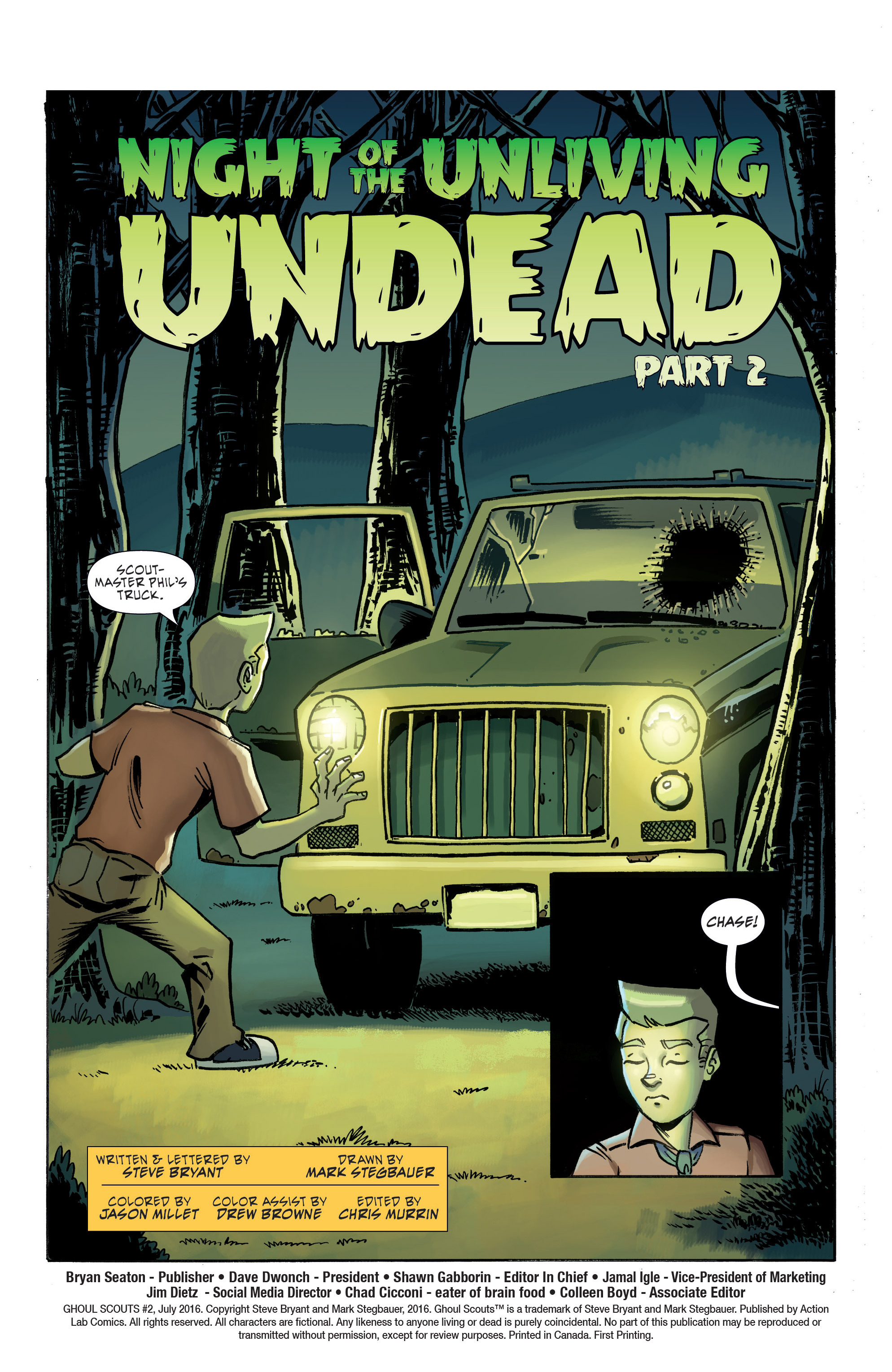 Read online Ghoul Scouts: Night of the Unliving Undead comic -  Issue #2 - 4