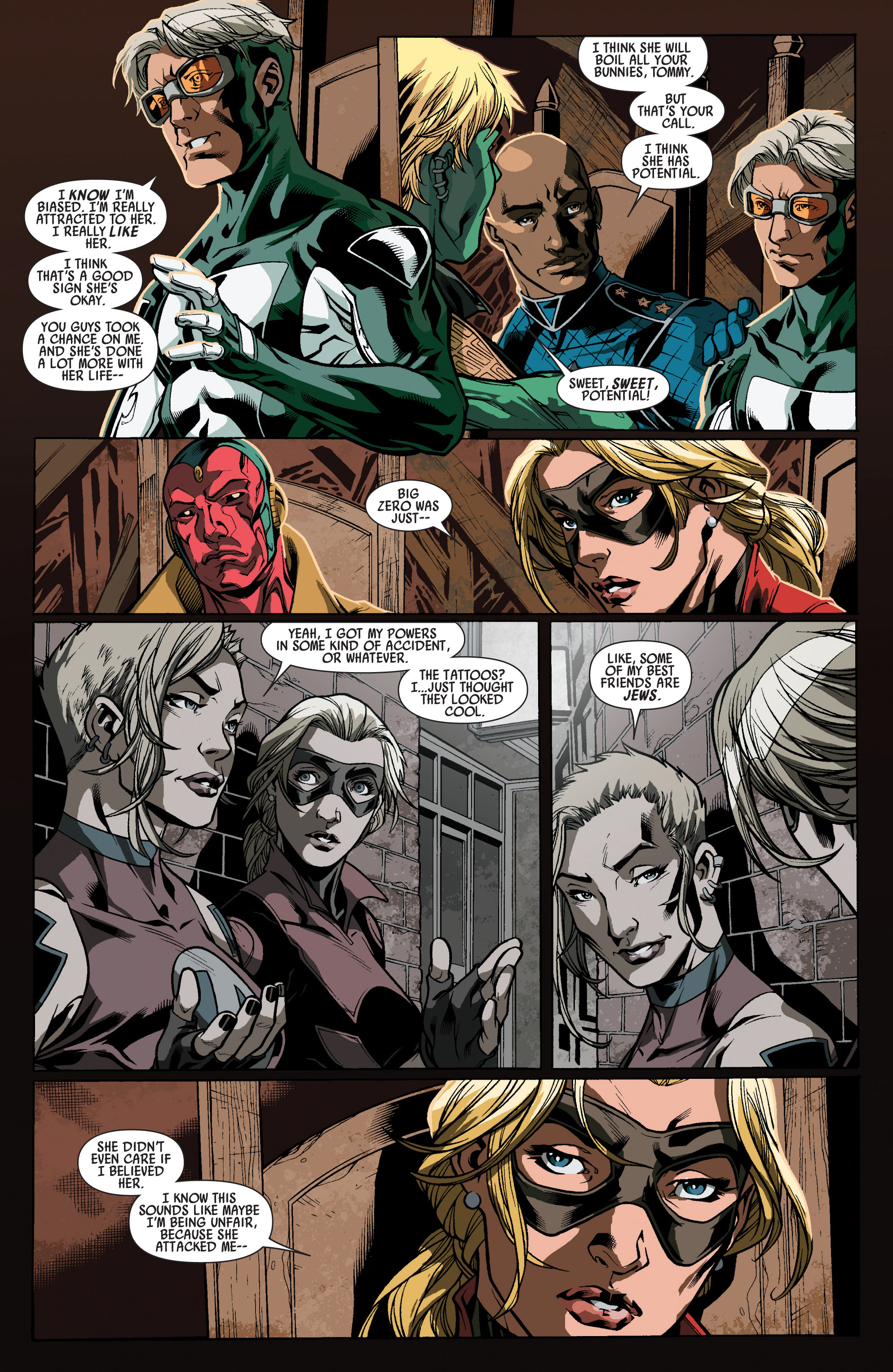 Read online Dark Reign: Young Avengers comic -  Issue #3 - 14