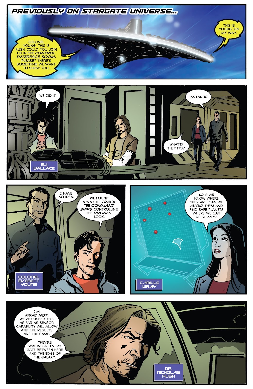 Stargate Universe: Back To Destiny issue 1 - Page 3