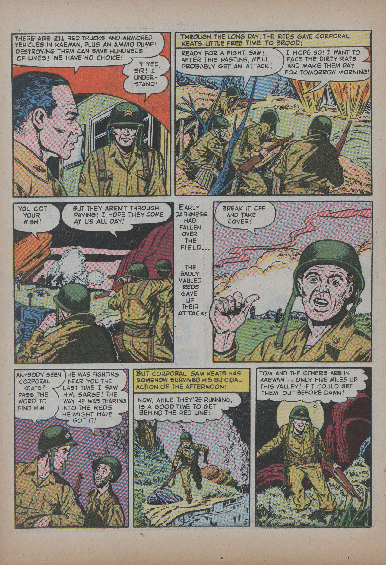 Read online G.I. Combat (1952) comic -  Issue #30 - 22