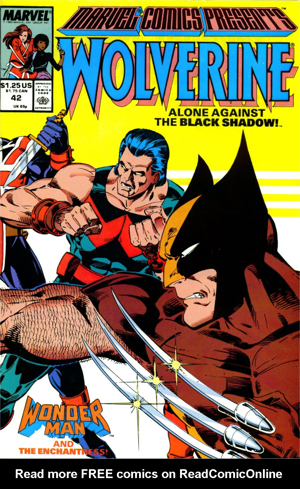 Read online Marvel Comics Presents (1988) comic -  Issue #42 - 1
