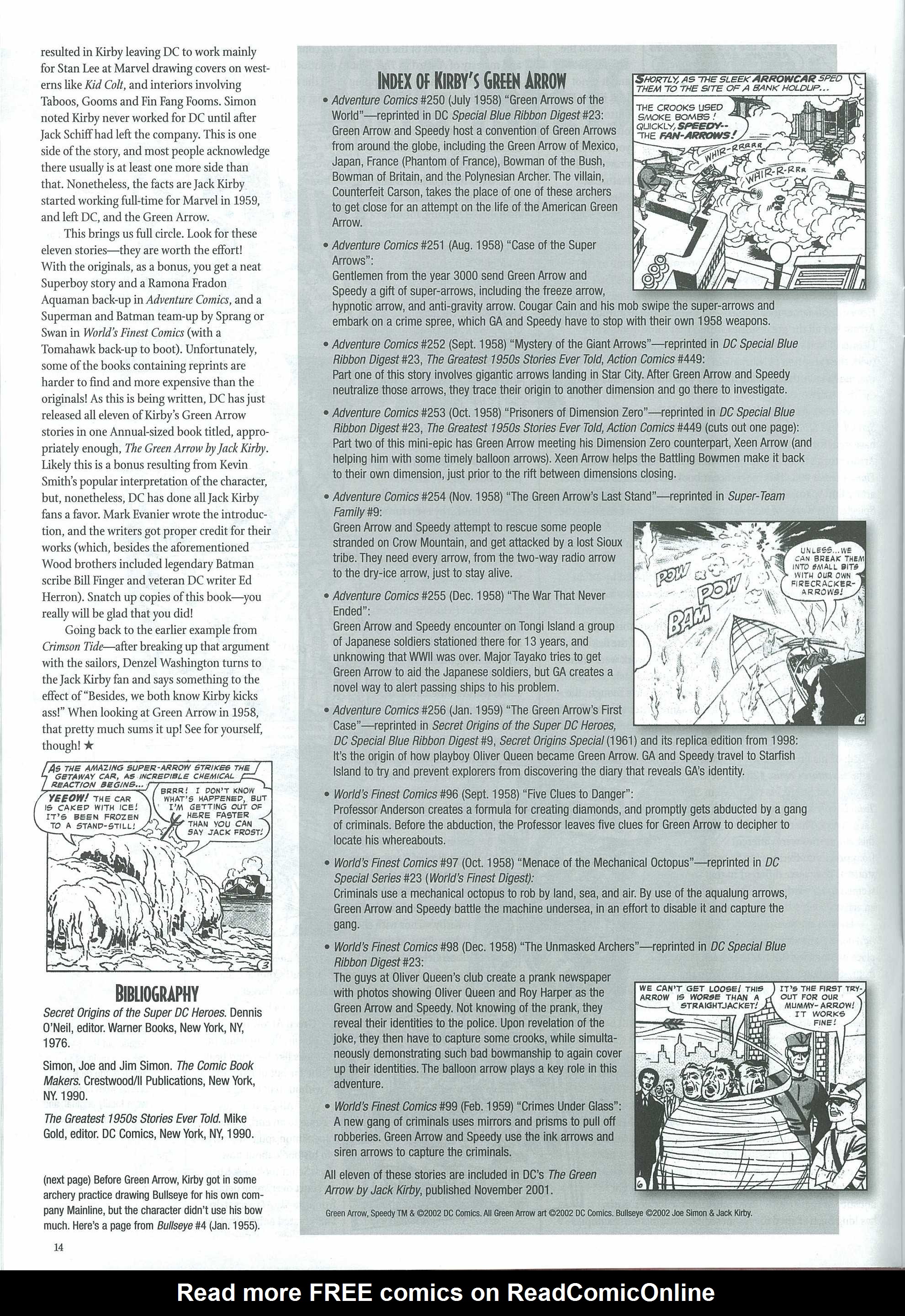 Read online The Jack Kirby Collector comic -  Issue #34 - 16