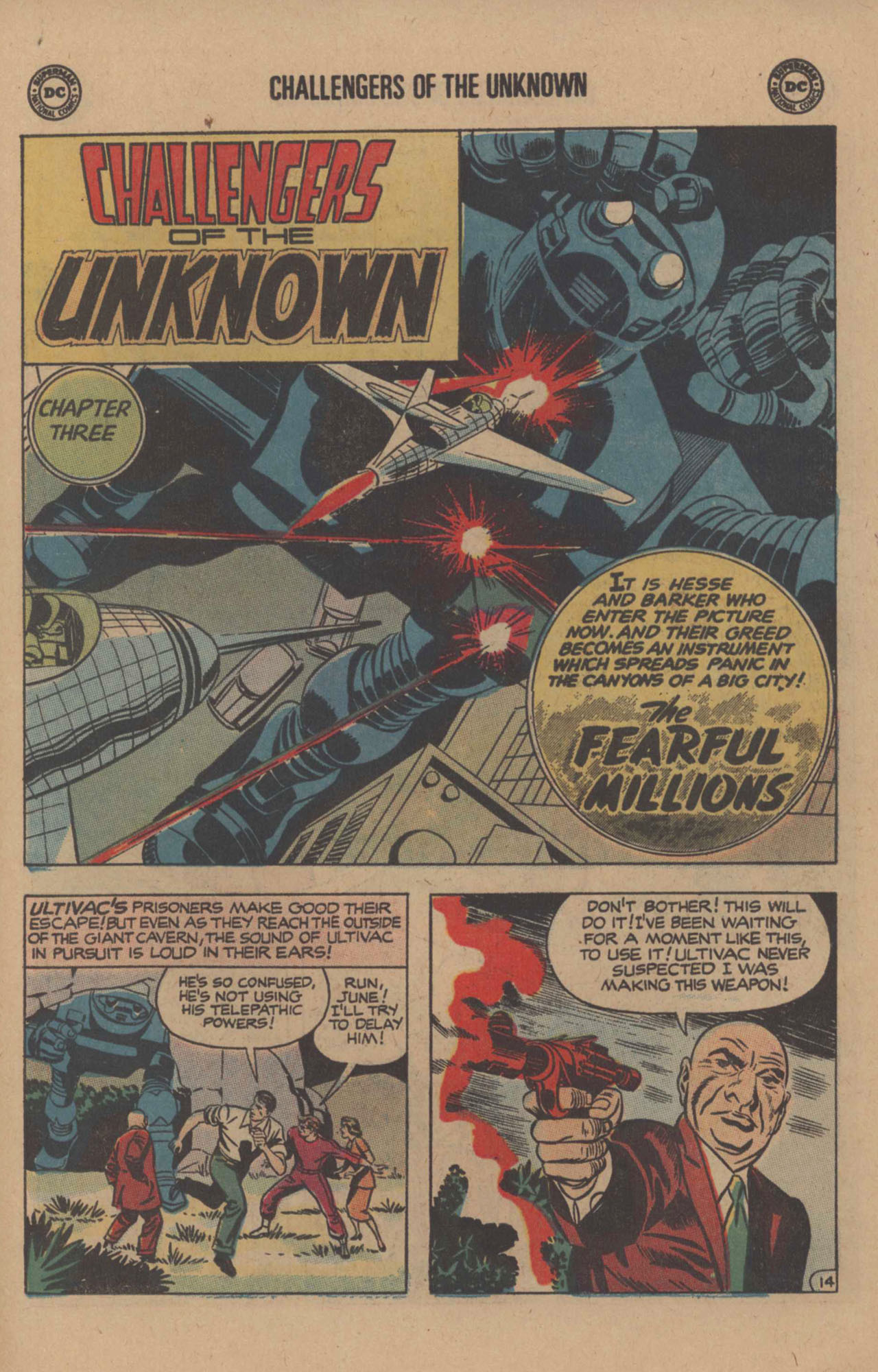 Read online Challengers of the Unknown (1958) comic -  Issue #75 - 19