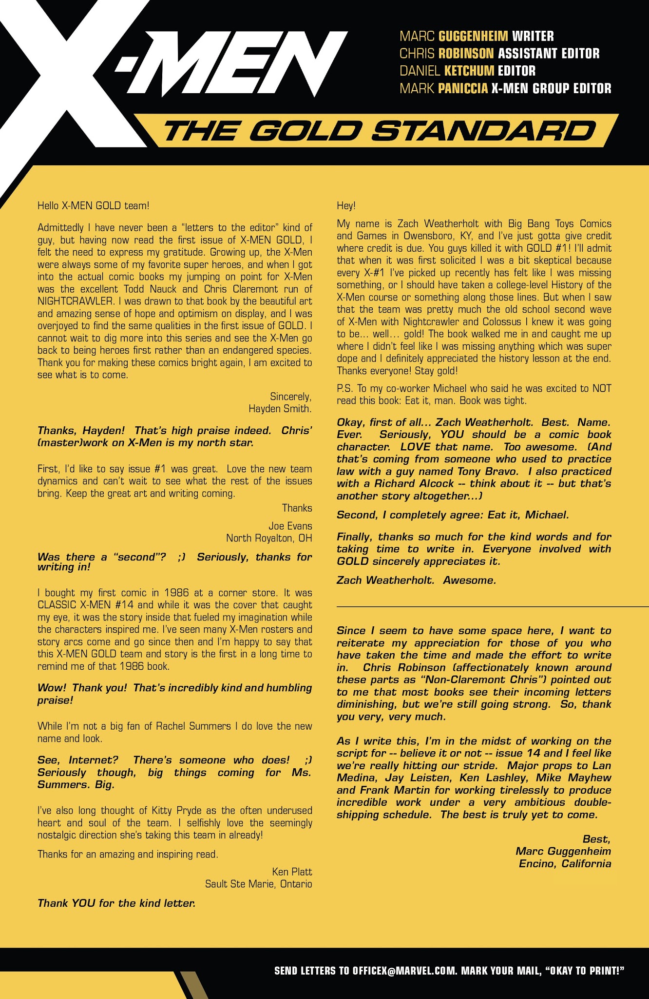 Read online X-Men: Gold comic -  Issue #10 - 23