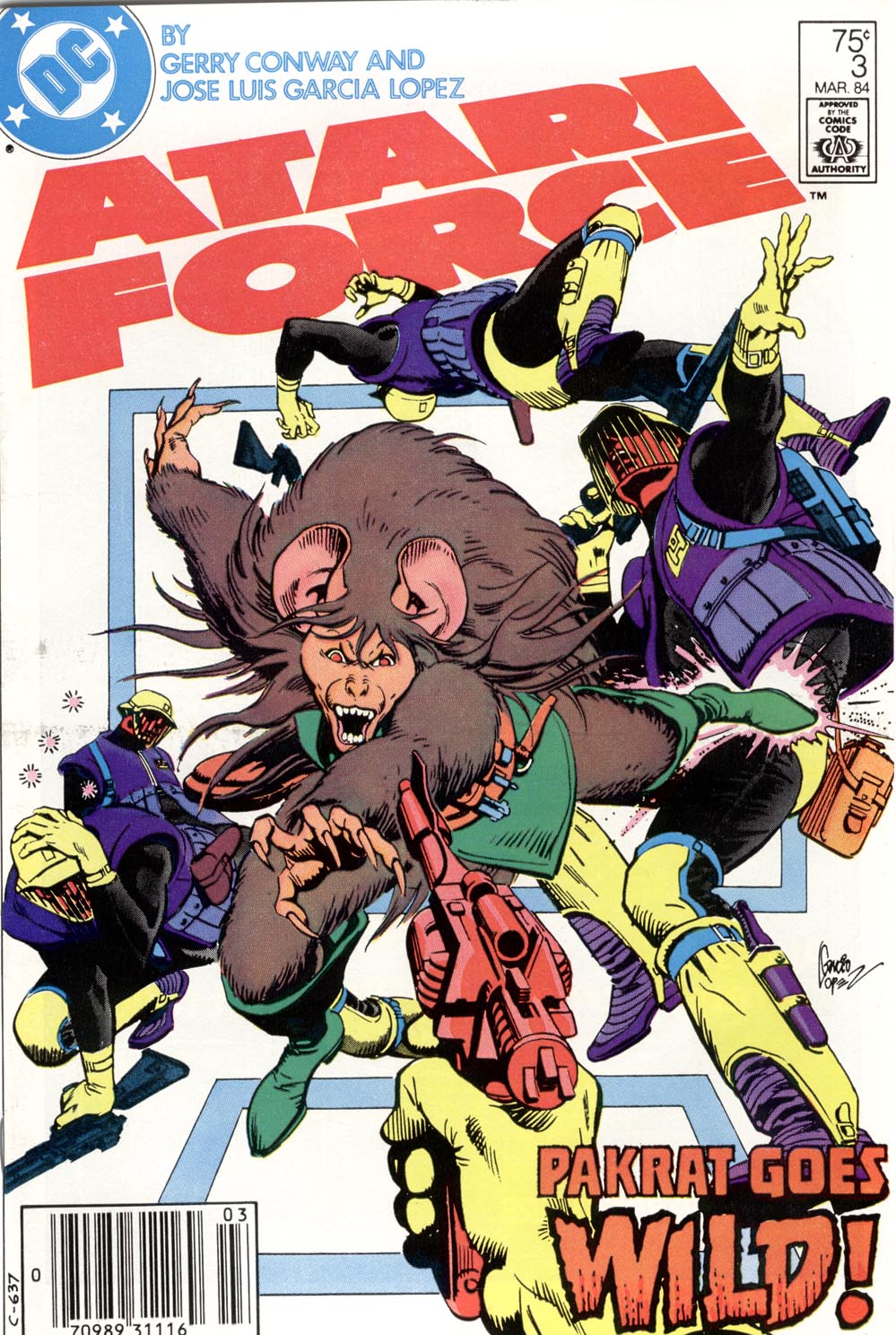 Read online Atari Force (1984) comic -  Issue #3 - 1