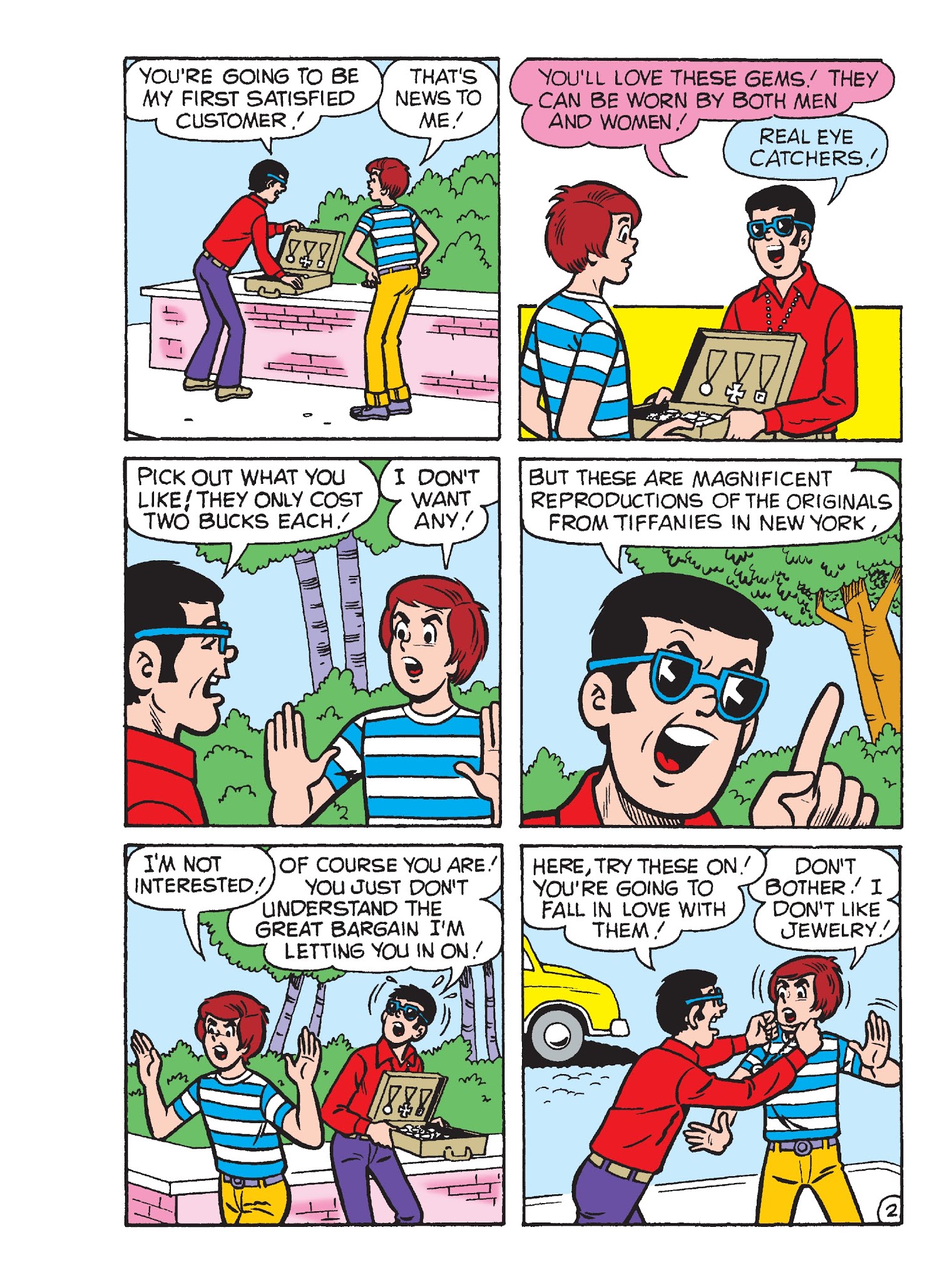 Read online Archie's Funhouse Double Digest comic -  Issue #28 - 132