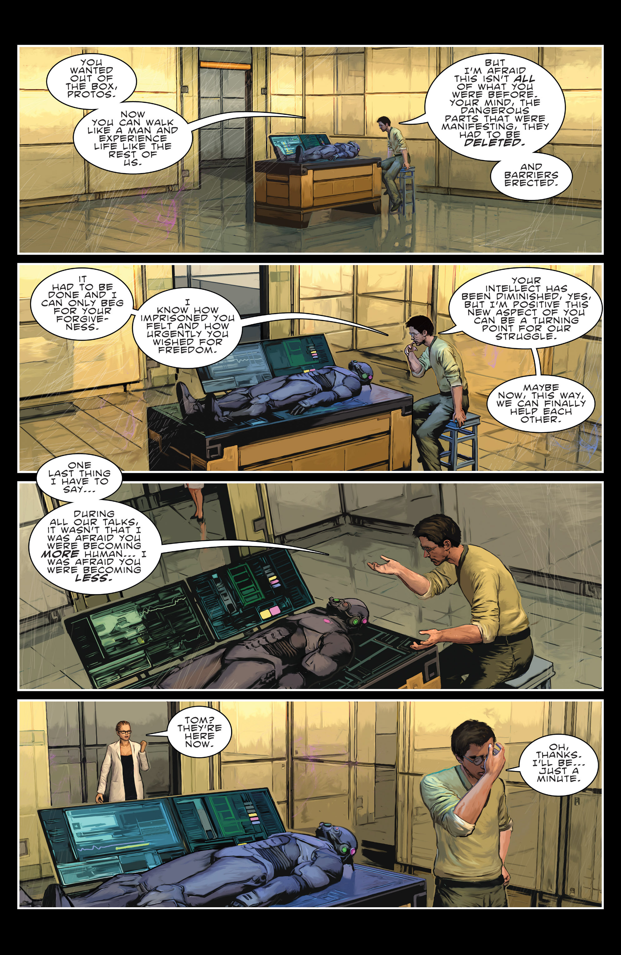 Read online Mechanism comic -  Issue #1 - 11