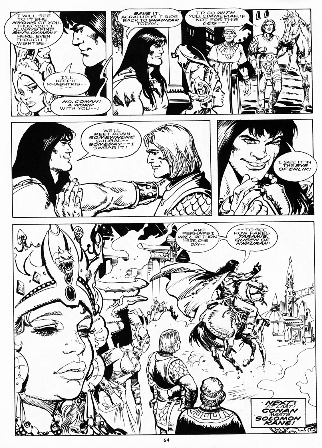 Read online The Savage Sword Of Conan comic -  Issue #218 - 62