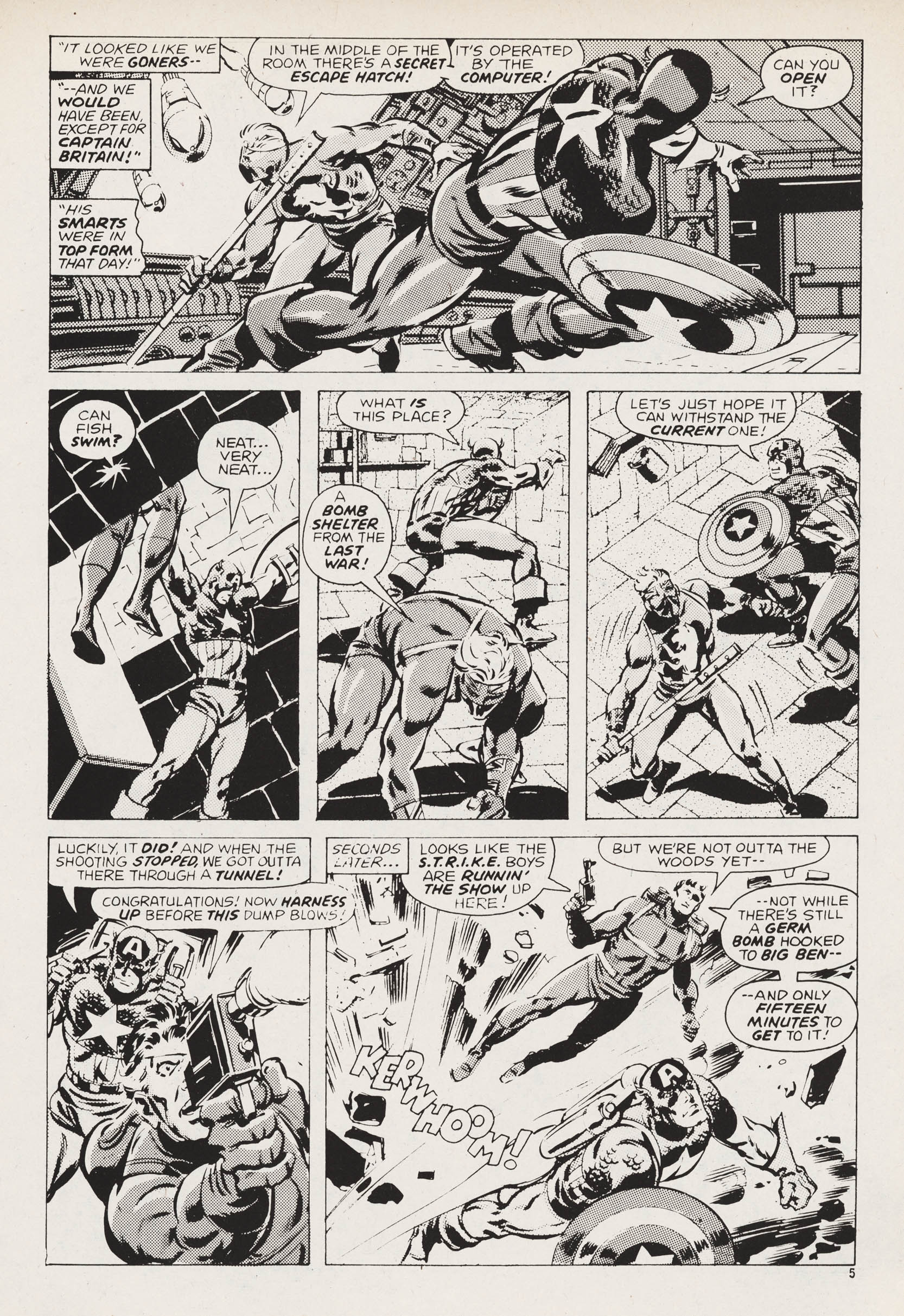 Read online Captain Britain (1976) comic -  Issue #26 - 5