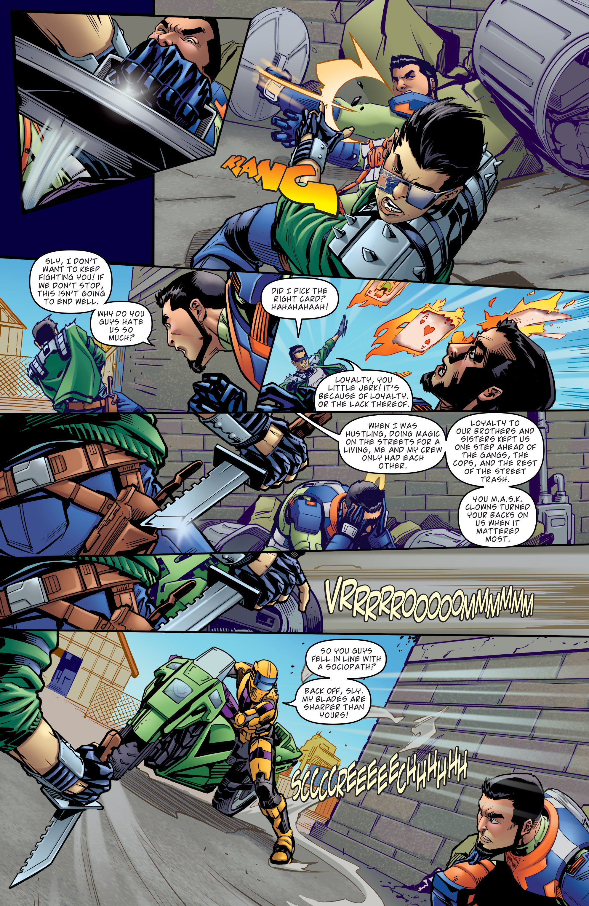 Read online M.A.S.K.: Mobile Armored Strike Kommand comic -  Issue #4 - 15