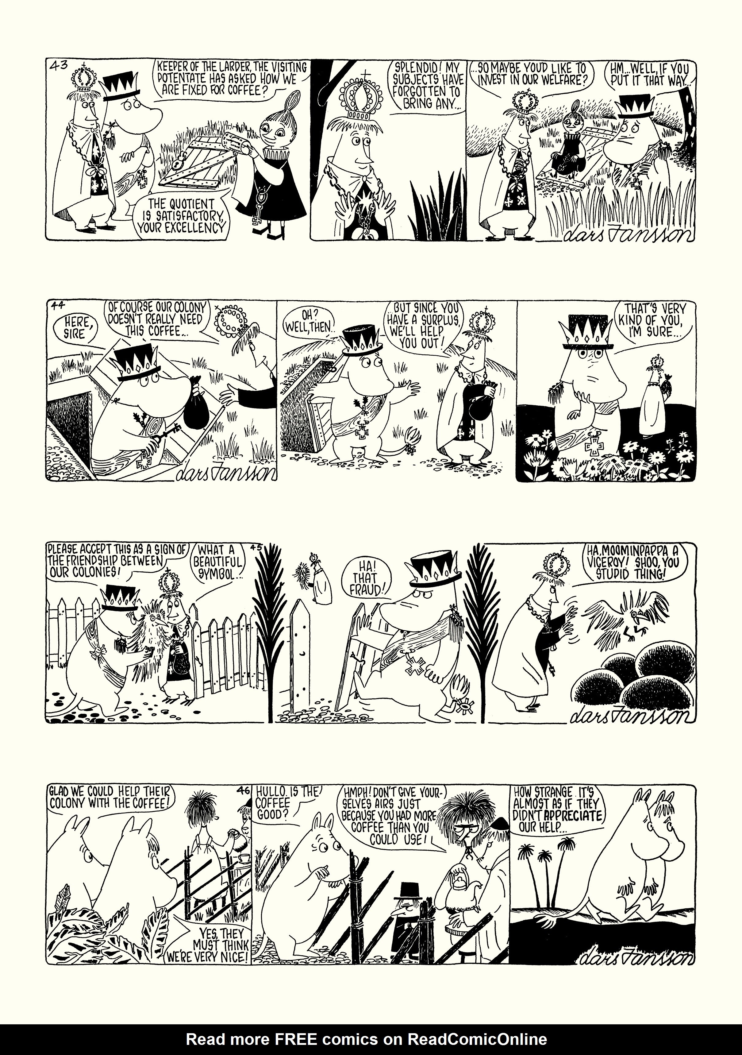 Read online Moomin: The Complete Lars Jansson Comic Strip comic -  Issue # TPB 7 - 17