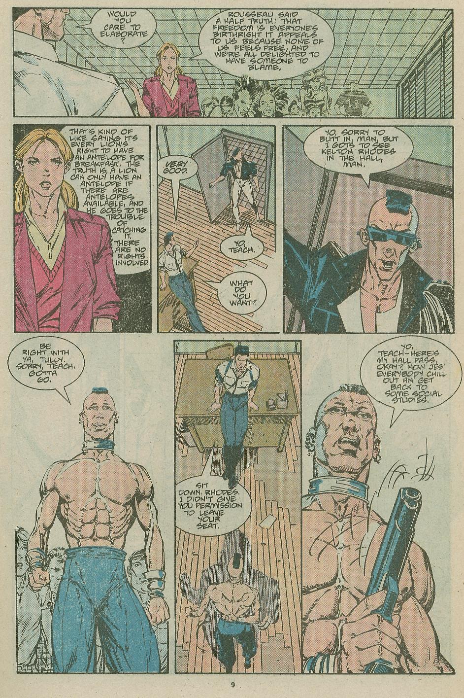 Read online The Punisher (1987) comic -  Issue #14 - Social Studies - 8