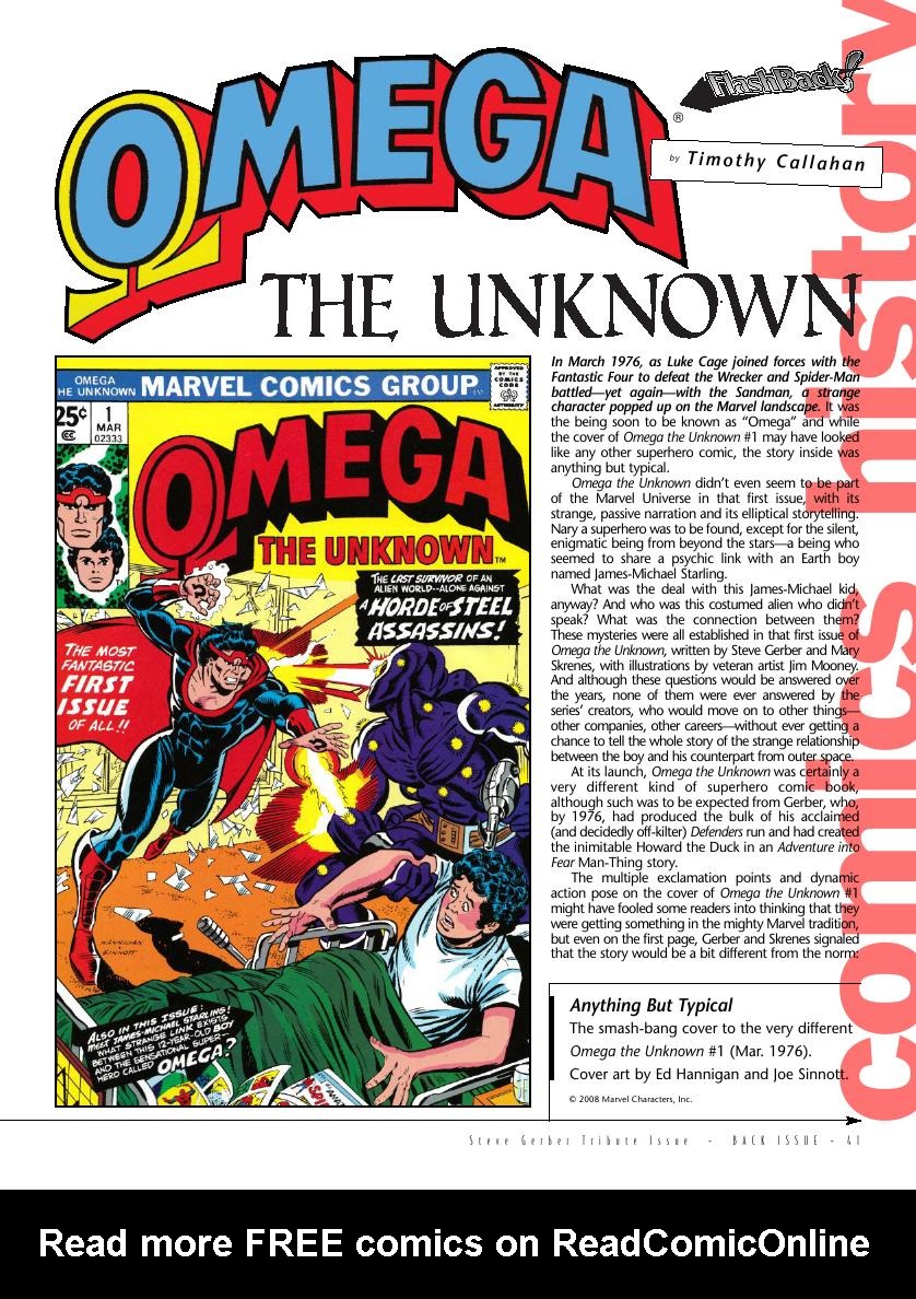 Read online Back Issue comic -  Issue #31 - 43
