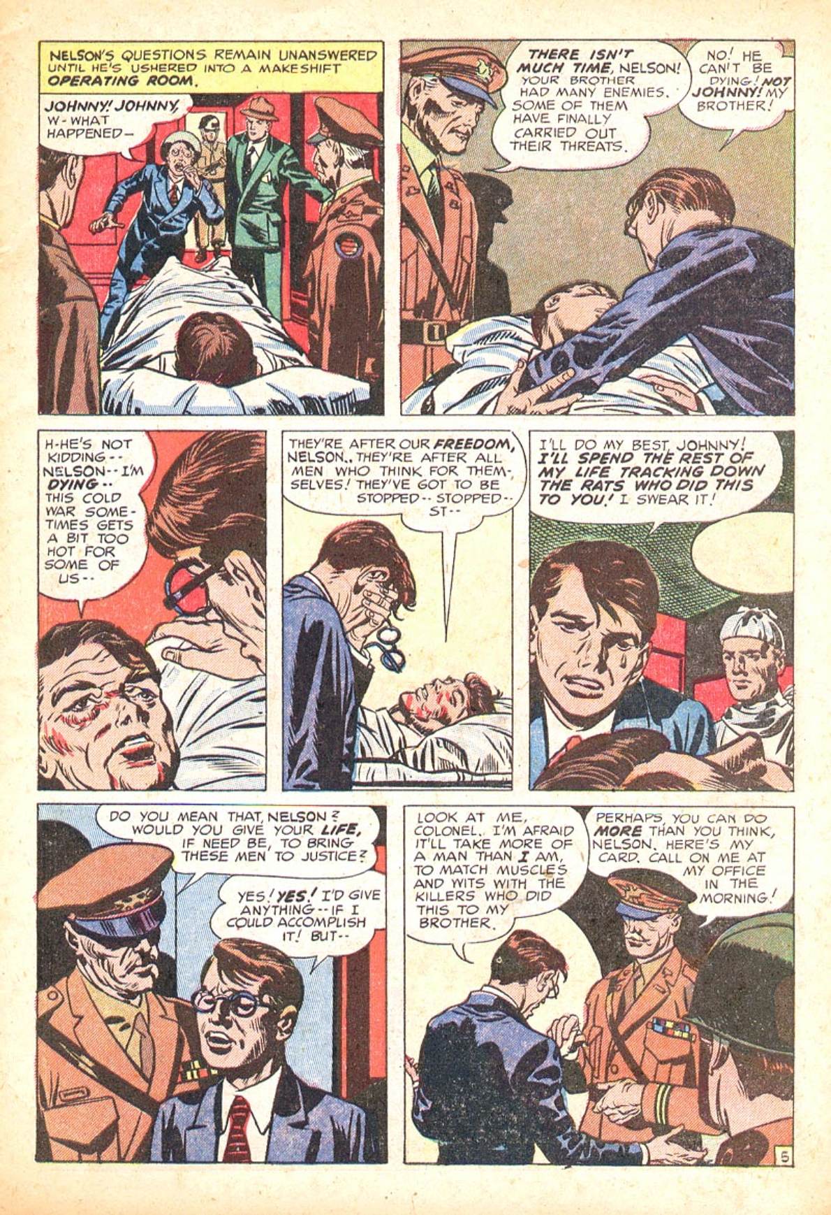 Read online Fighting American (1954) comic -  Issue #1 - 7