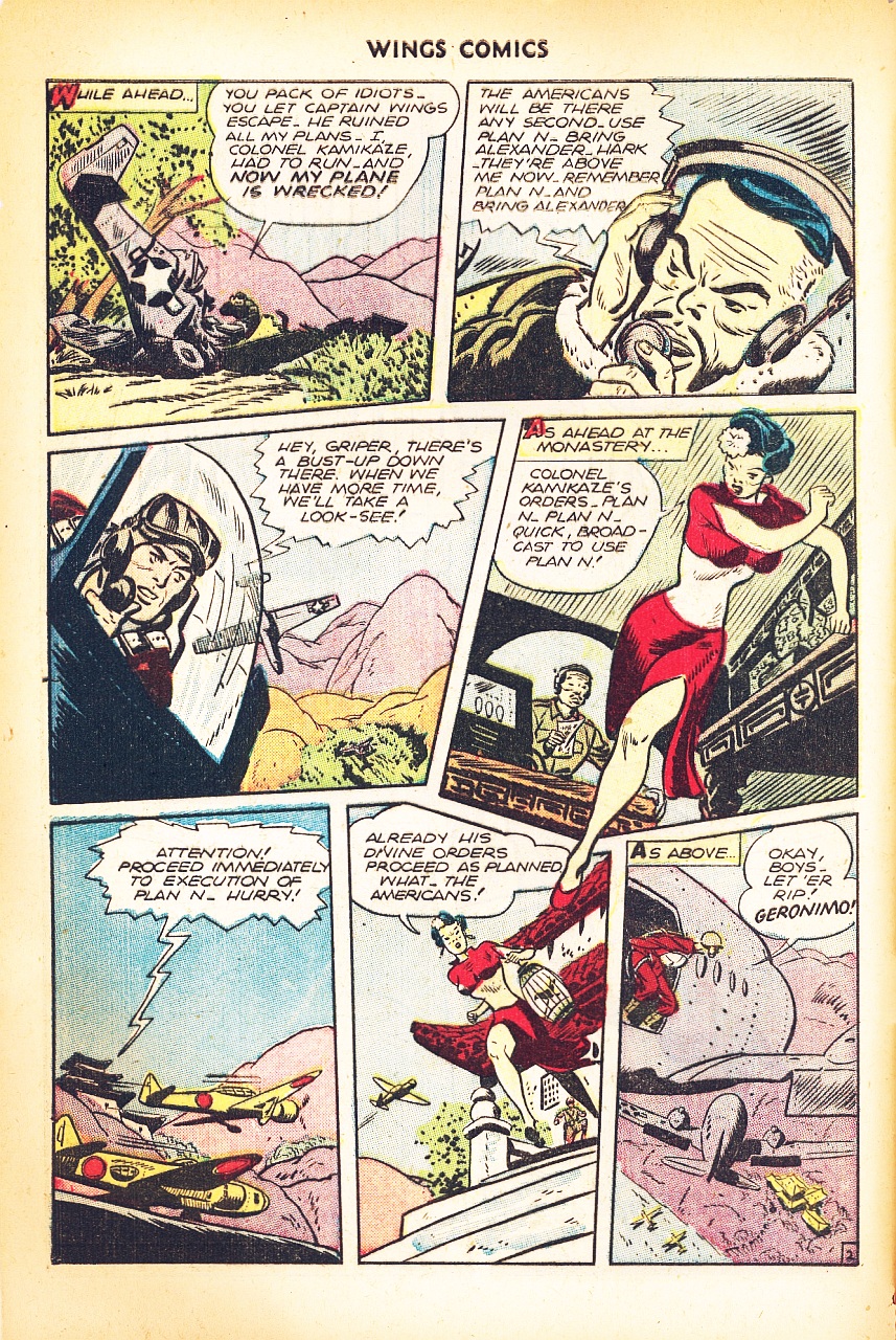 Read online Wings Comics comic -  Issue #71 - 4