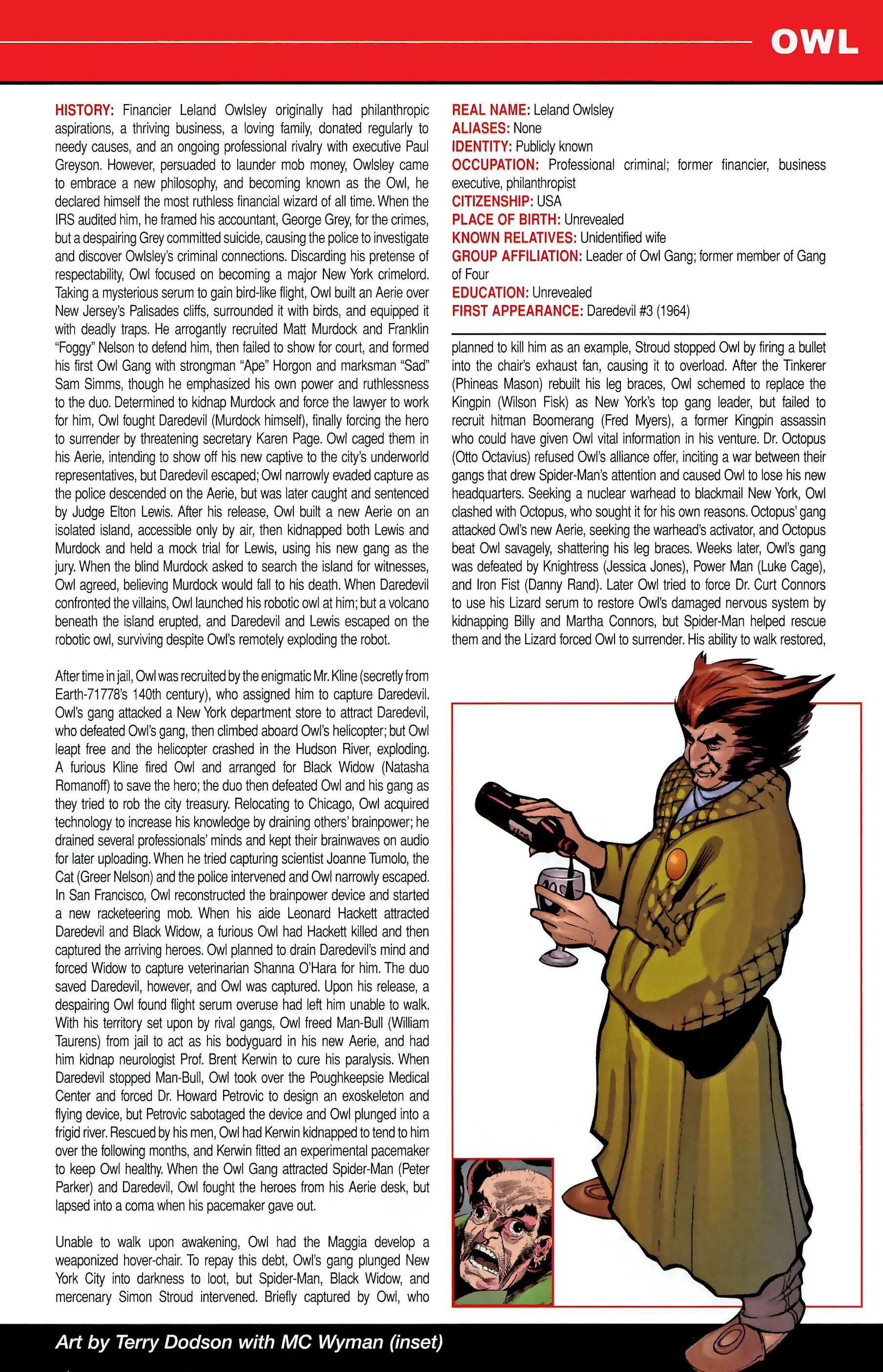 Read online Official Handbook of the Marvel Universe A to Z comic -  Issue # TPB 8 (Part 2) - 89