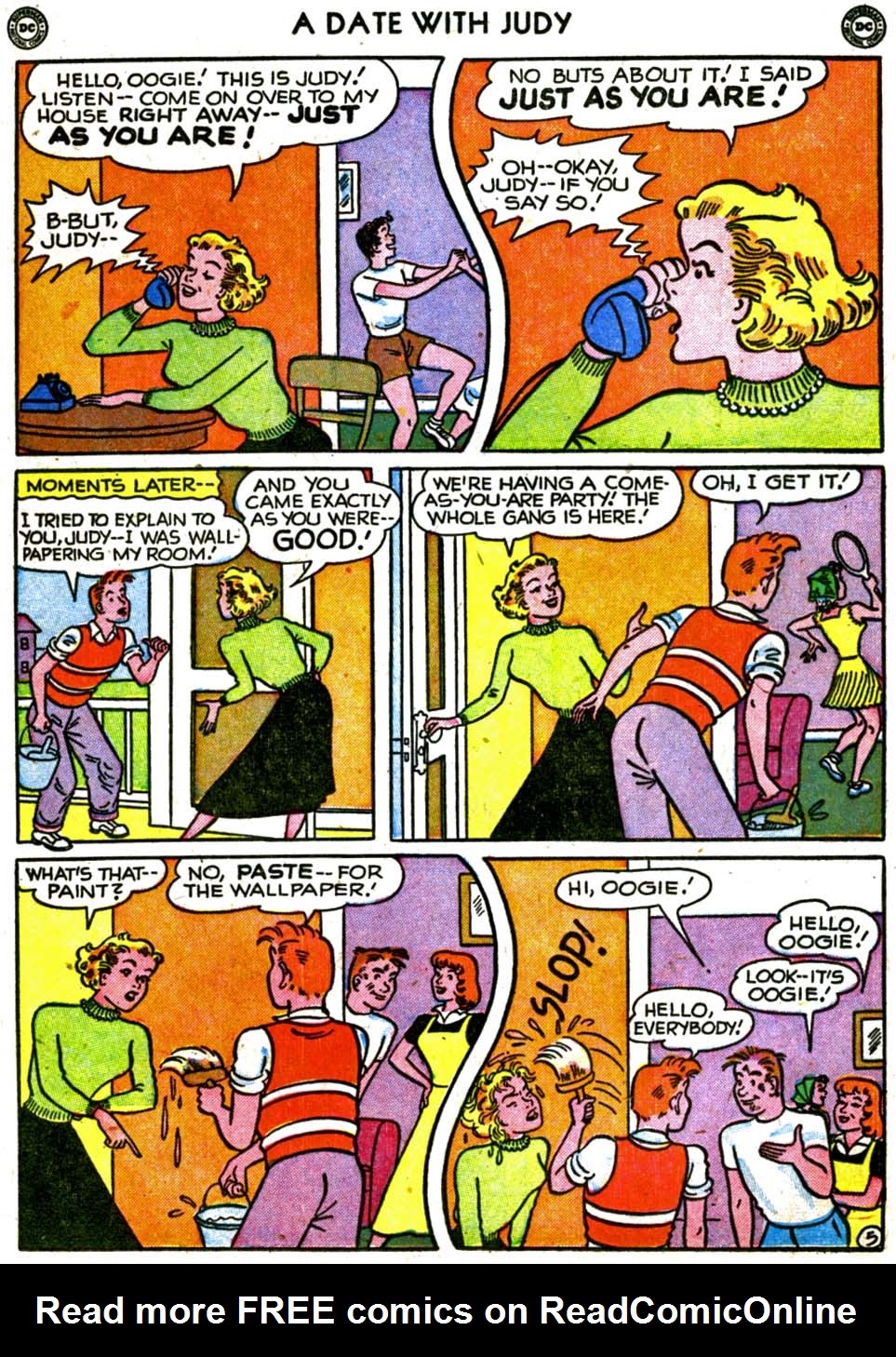 Read online A Date with Judy comic -  Issue #18 - 21