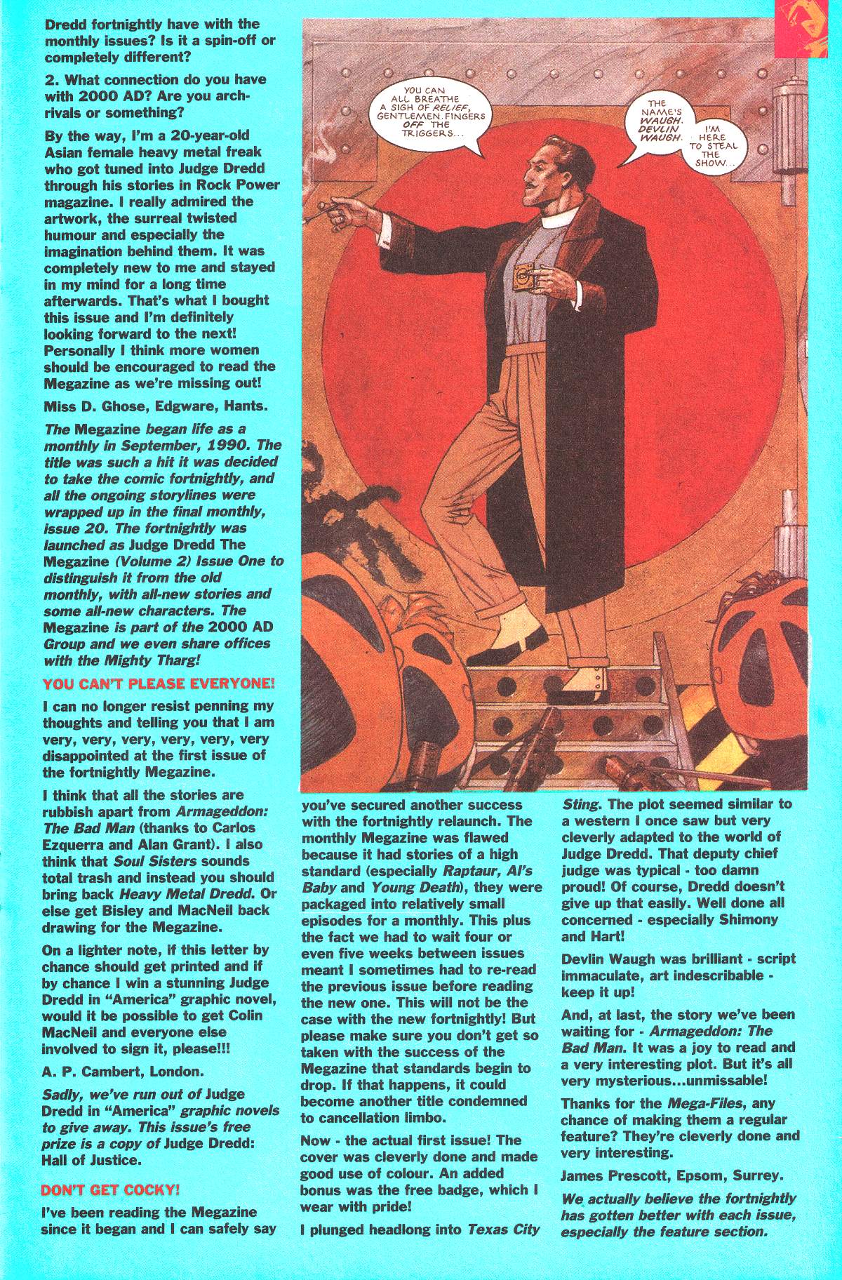 Read online Judge Dredd: The Megazine (vol. 2) comic -  Issue #5 - 22