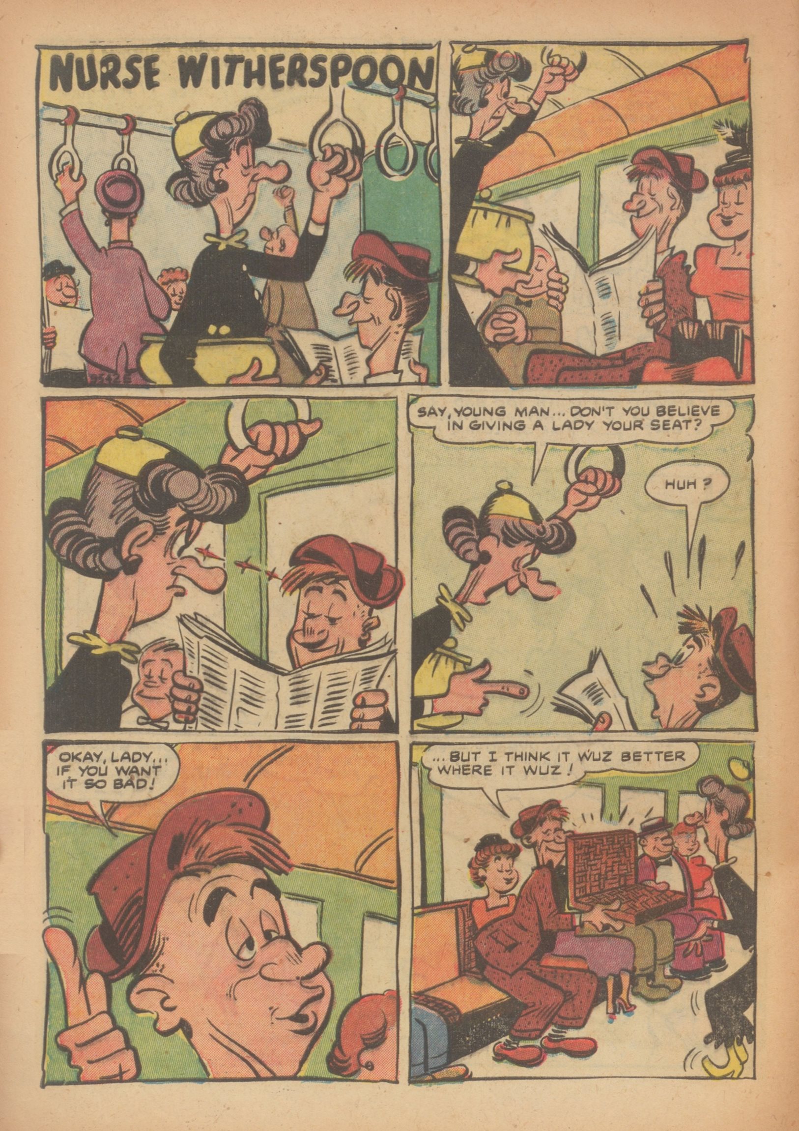 Read online Nellie The Nurse (1945) comic -  Issue #33 - 8